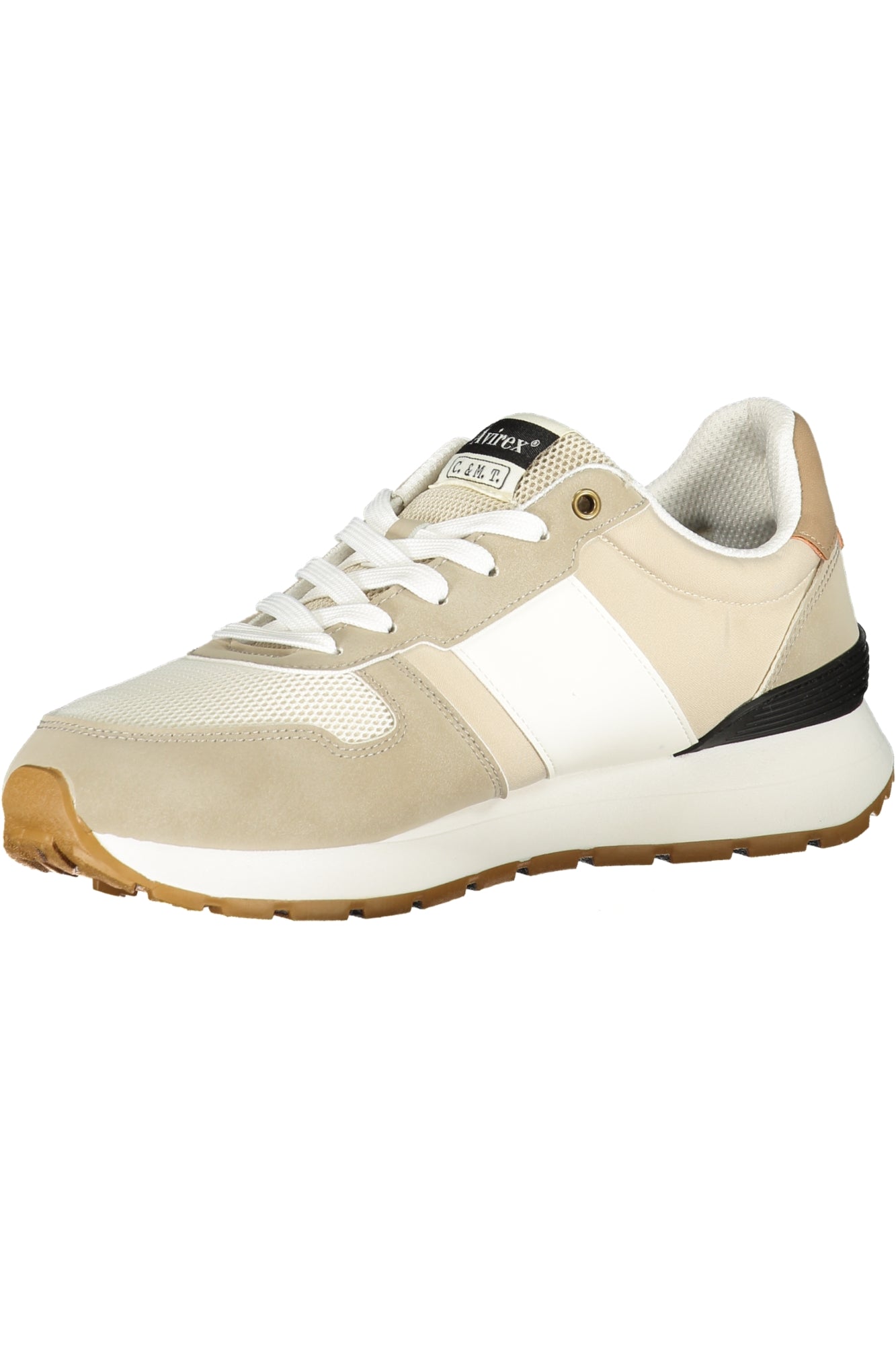CHAUSSURES DE SPORT BEIGES AVIREX POUR HOMME