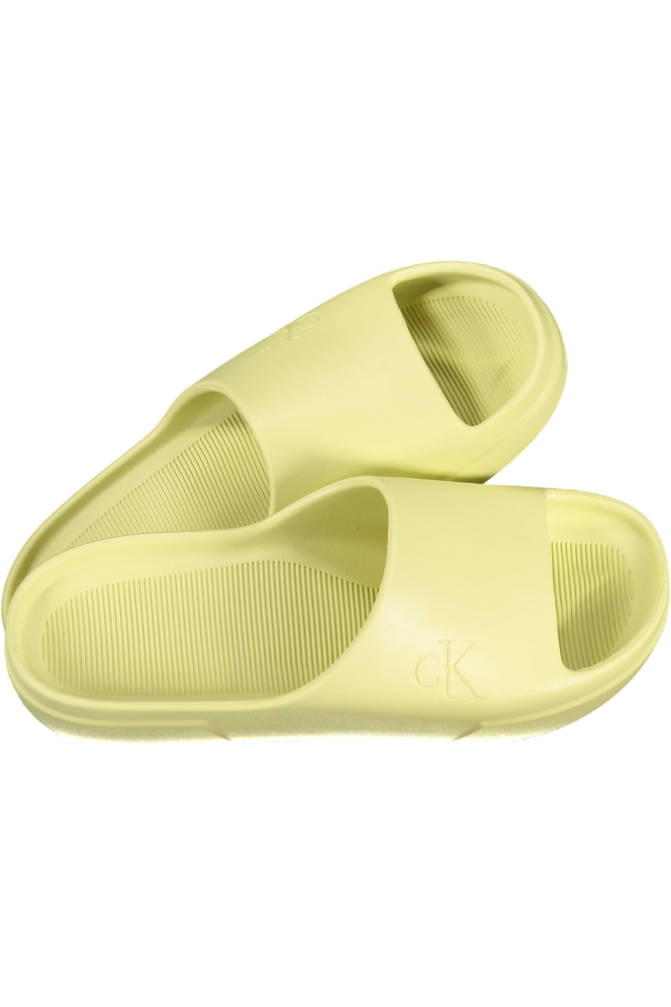CHAUSSURES CHAUSSONS JAUNES HOMME CALVIN KLEIN