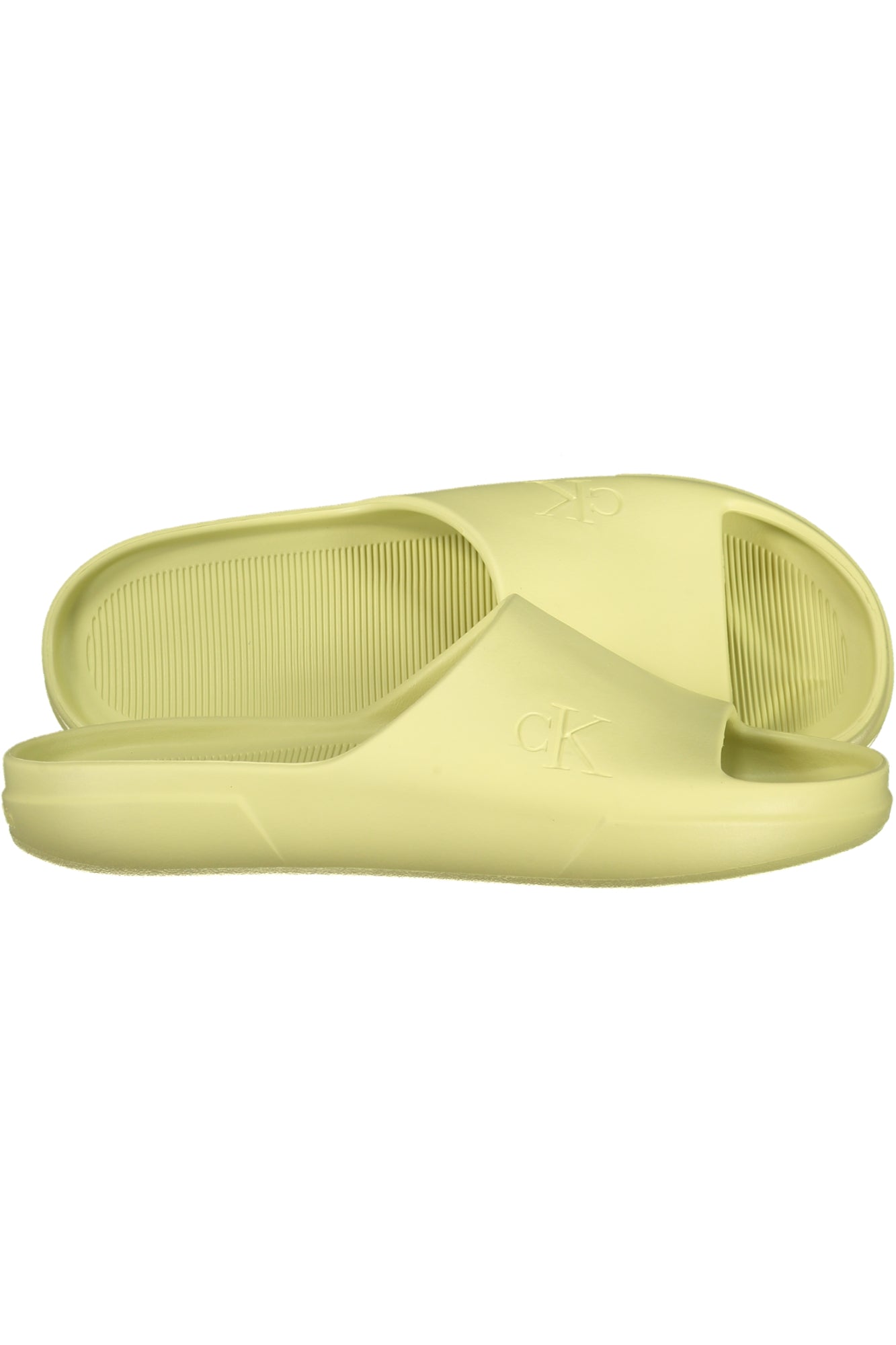 CHAUSSURES CHAUSSONS JAUNES HOMME CALVIN KLEIN