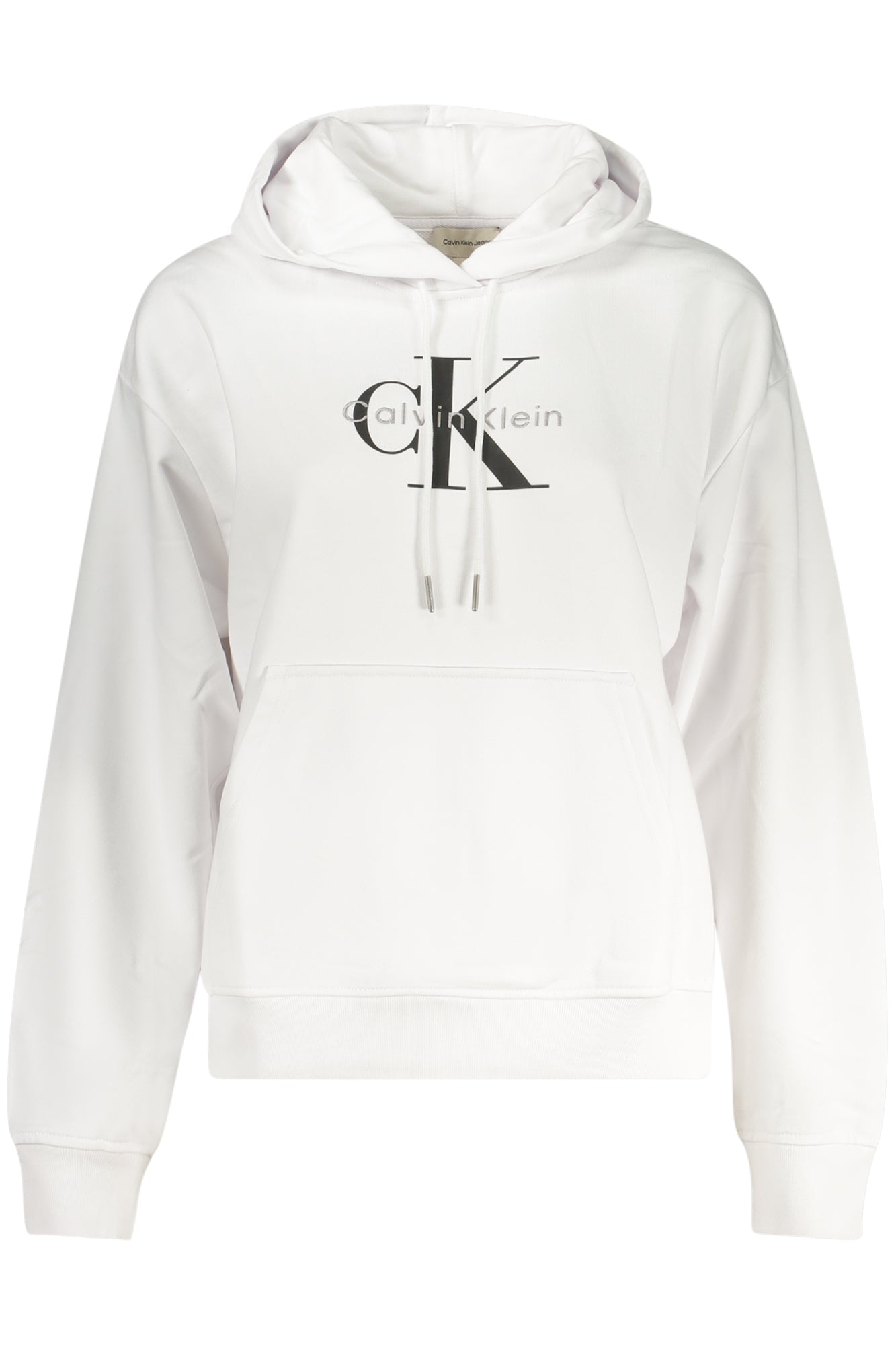 CALVIN KLEIN SWEATSHIRT ZIPPÉ FEMME BLANC