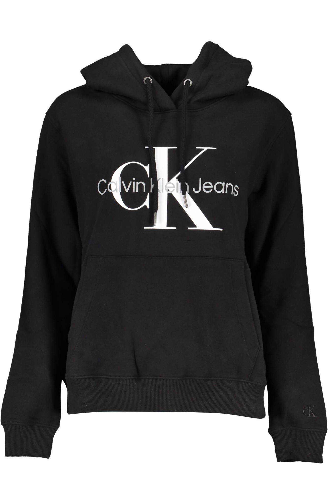 SWEAT-SHIRT FEMME CALVIN KLEIN SANS FERMETURE ÉCLAIR NOIR
