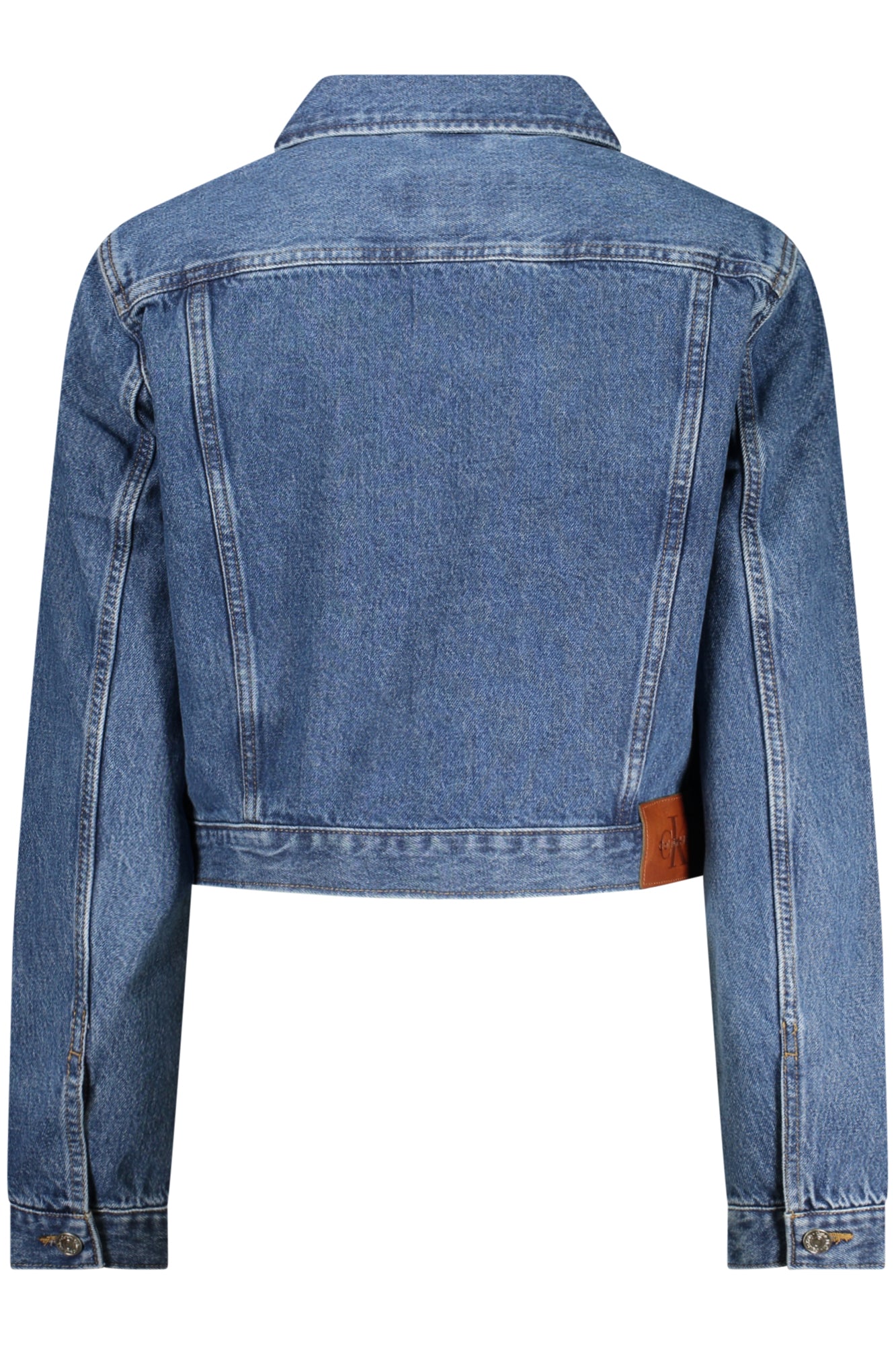 BLOUSON EN JEAN BLEU CALVIN KLEIN POUR FEMME