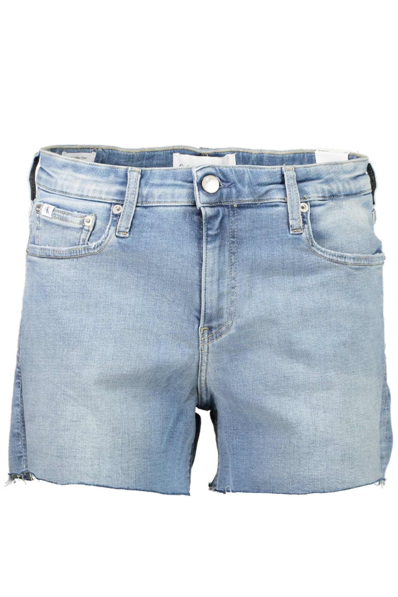 CALVIN KLEIN JEANS SHORT FEMME BLEU CLAIR