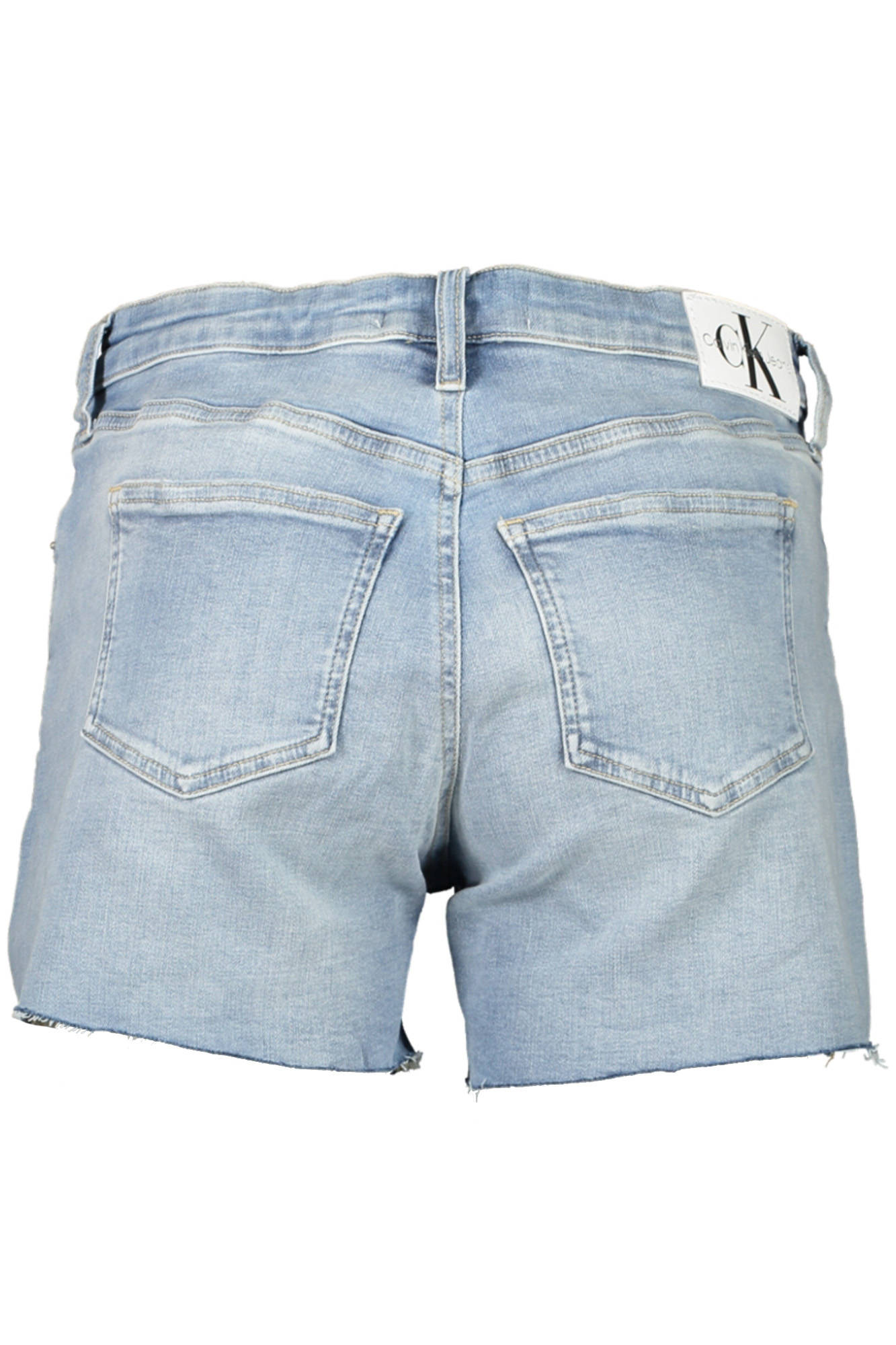 CALVIN KLEIN JEANS SHORT FEMME BLEU CLAIR