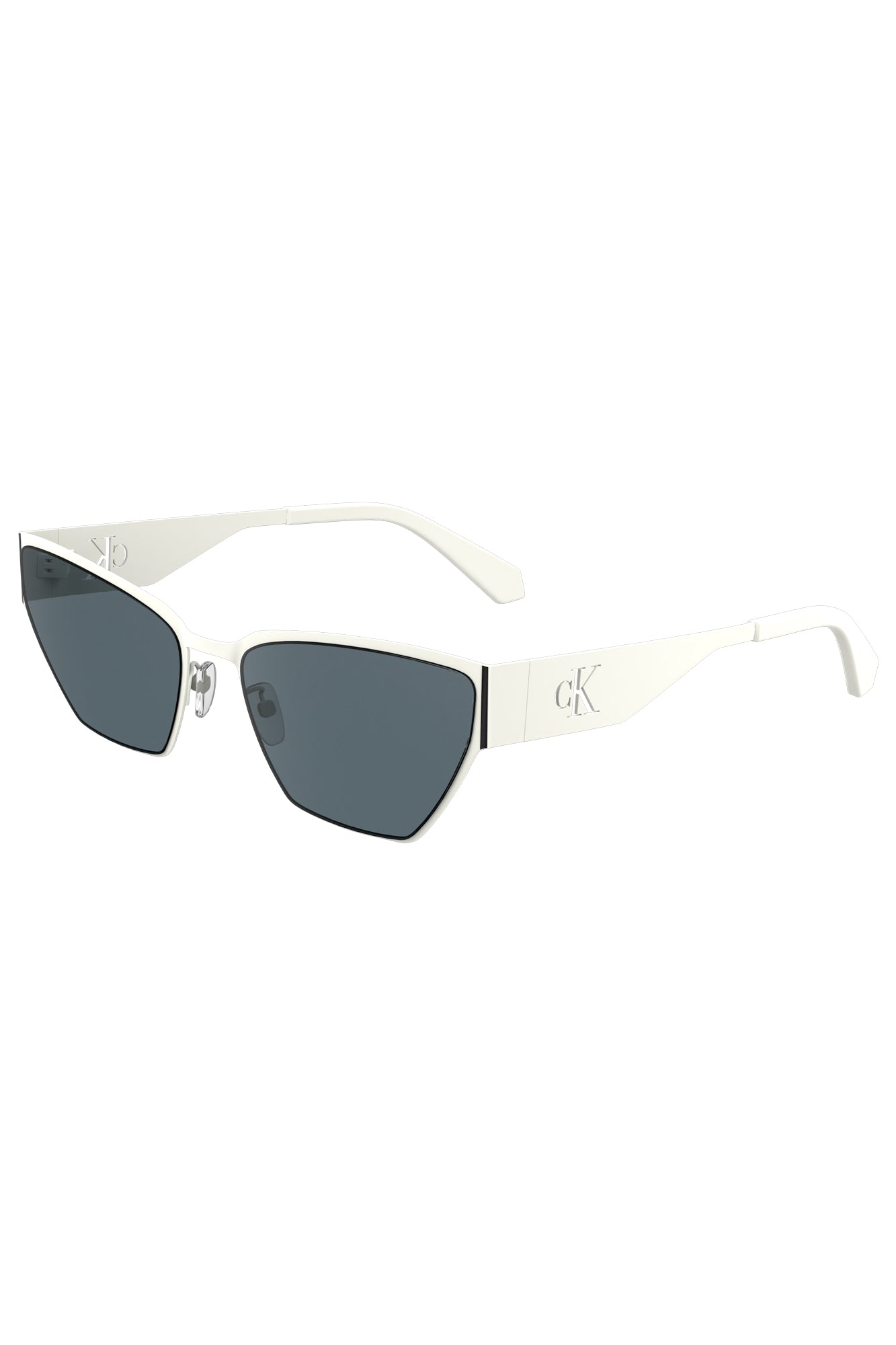 CALVIN KLEIN LUNETTES DE SOLEIL FEMME BLANC
