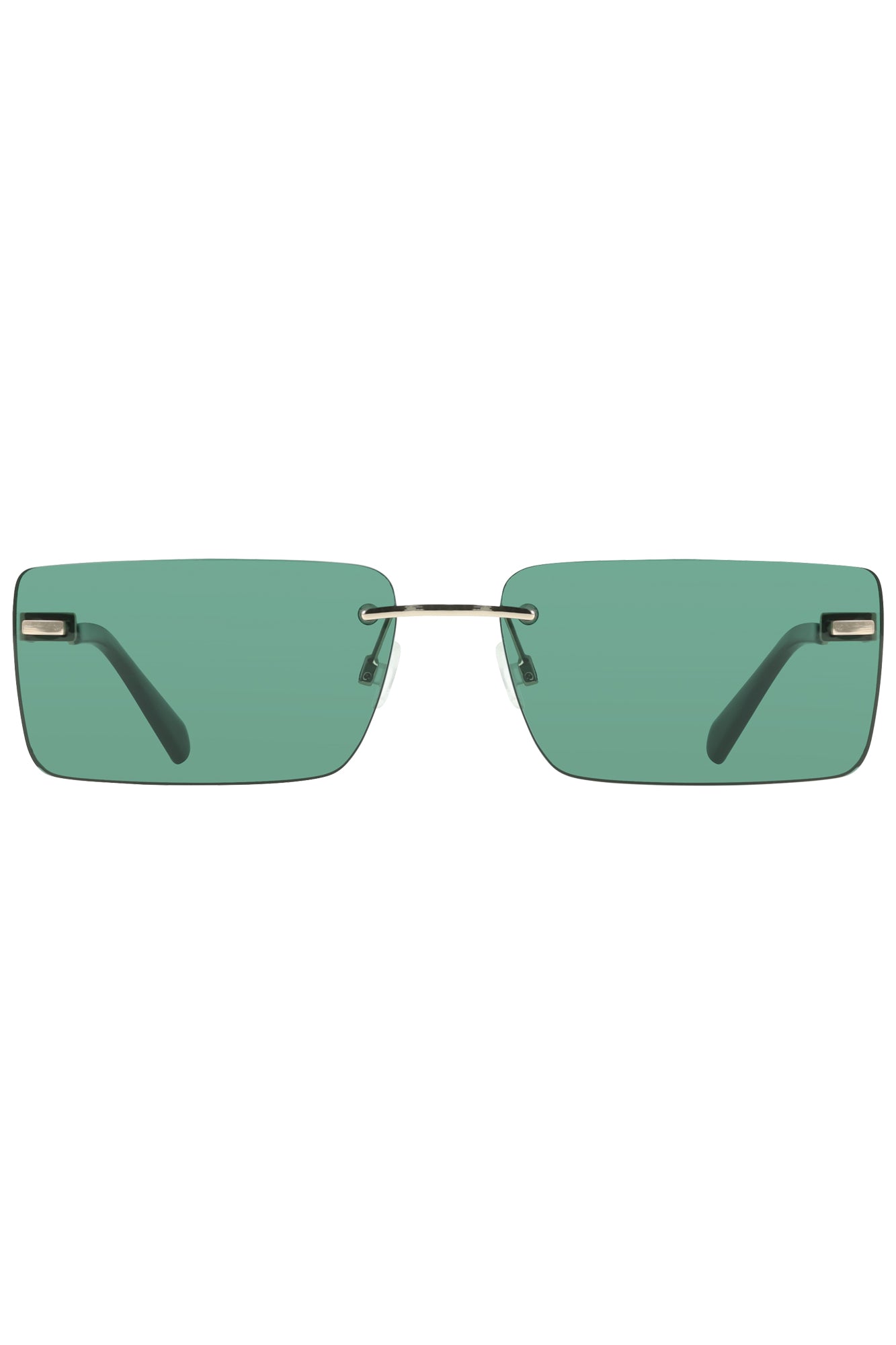 CALVIN KLEIN LUNETTES DE SOLEIL FEMME VERTES