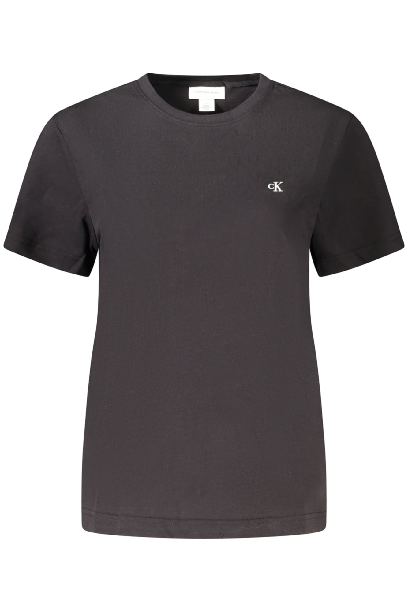 CALVIN KLEIN T-SHIRT FEMME MANCHES COURTES NOIR