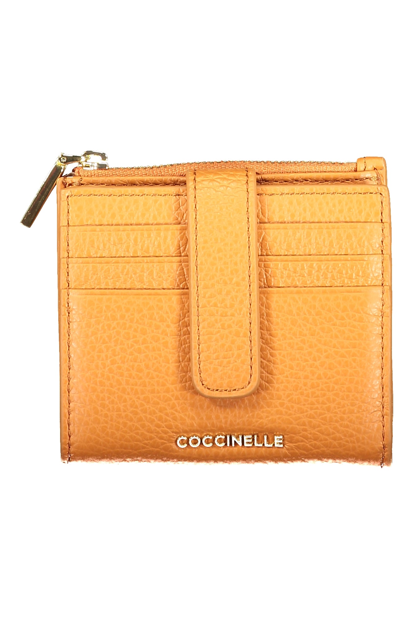PORTEFEUILLE ORANGE COCCINELLE FEMME