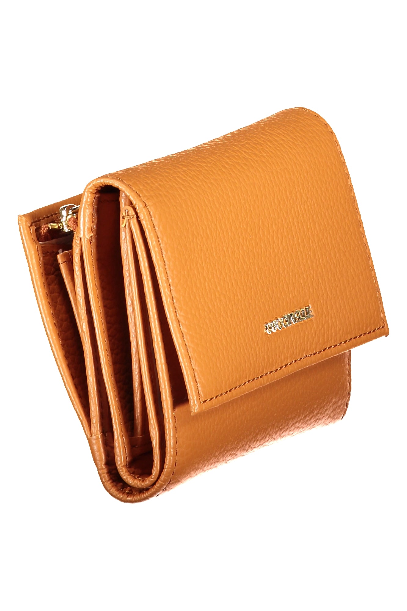 PORTEFEUILLE ORANGE COCCINELLE FEMME