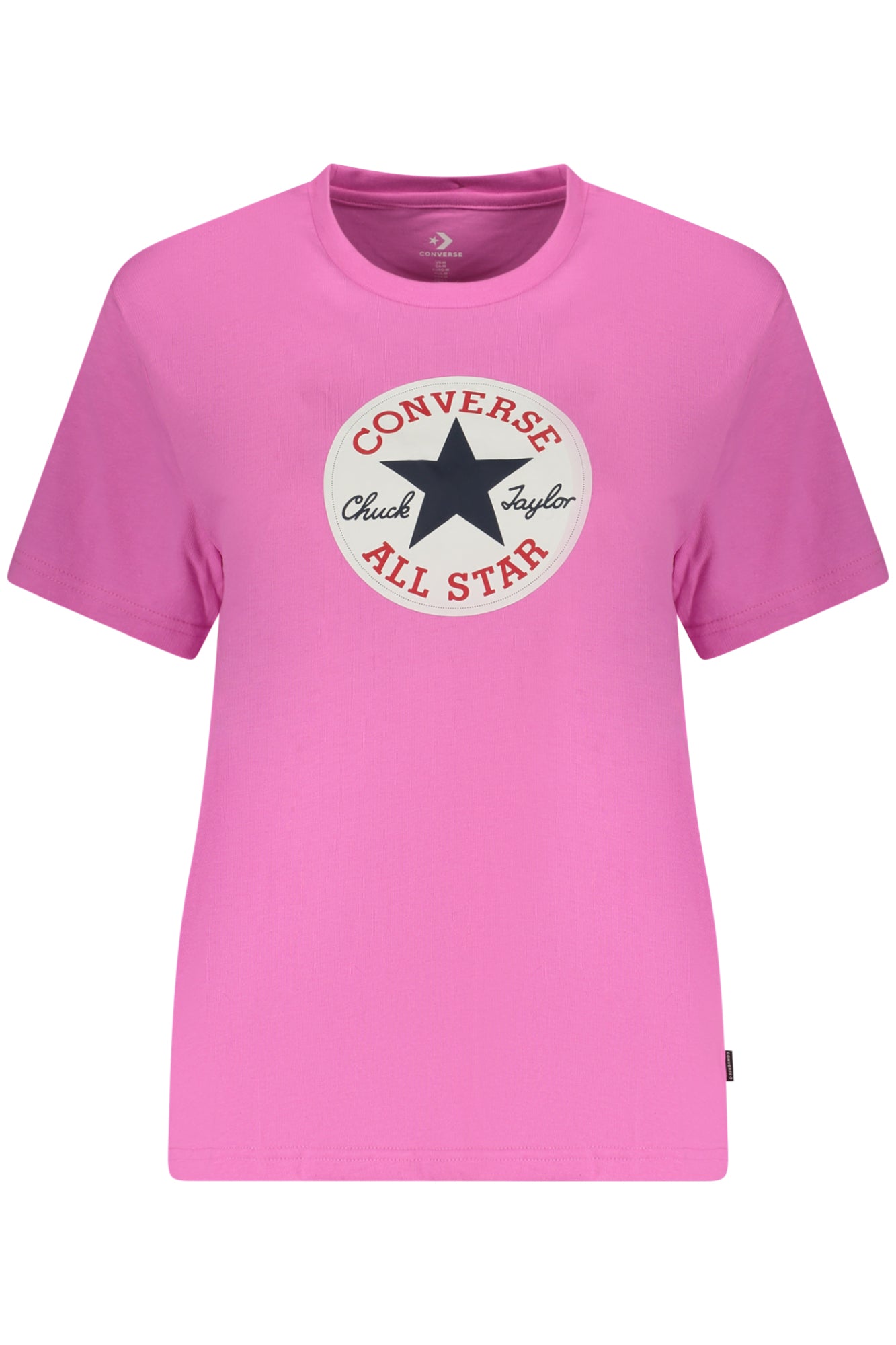 T-shirt Converse à manches courtes pour femme, rose