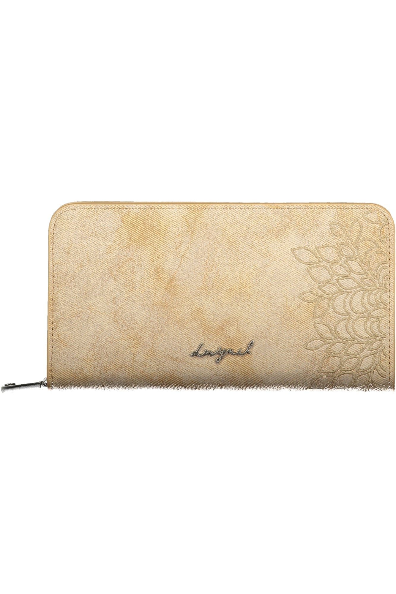 PORTEFEUILLE FEMME BEIGE DESIGUAL