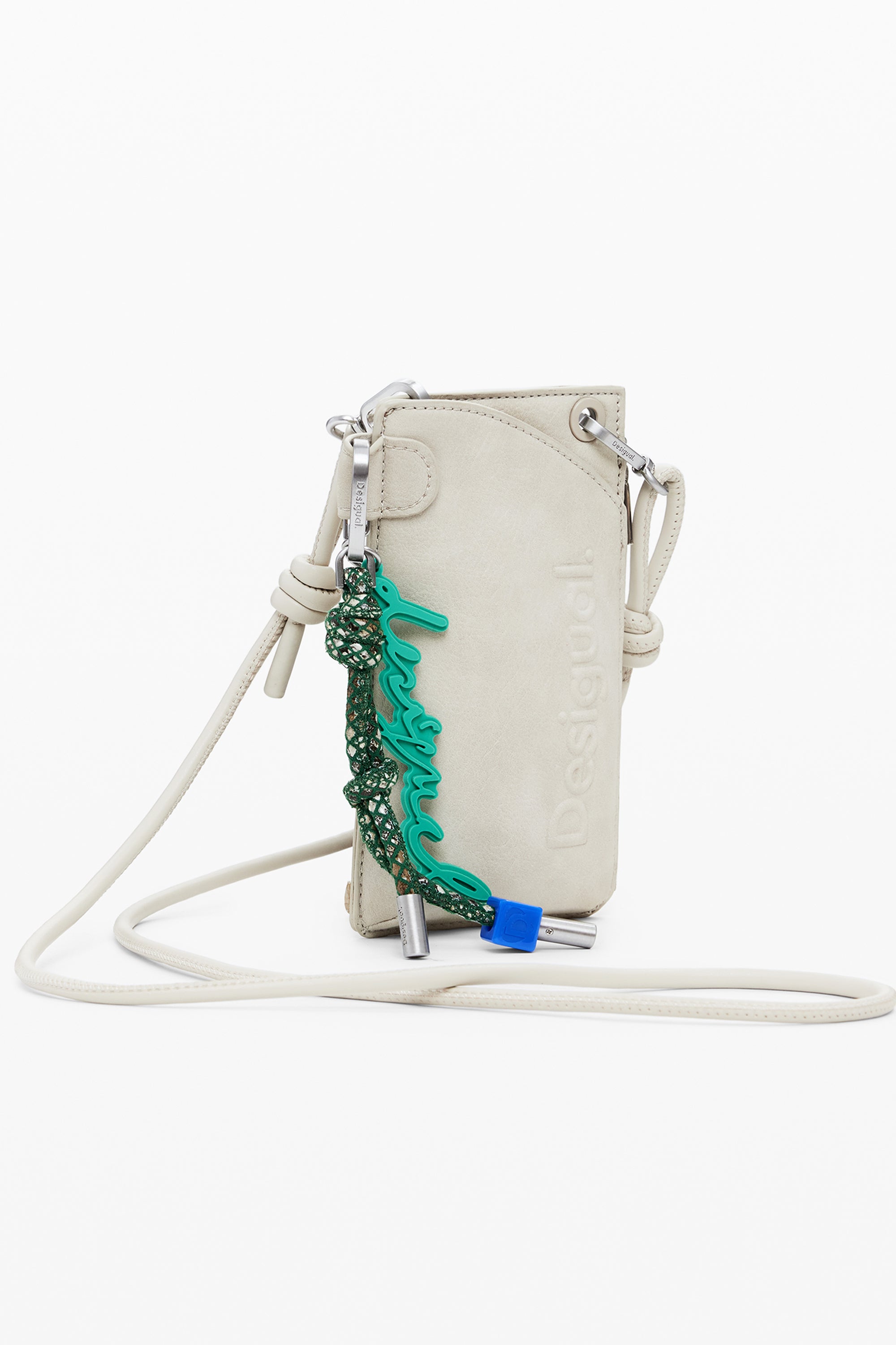 PORTEFEUILLE FEMME BEIGE DESIGUAL