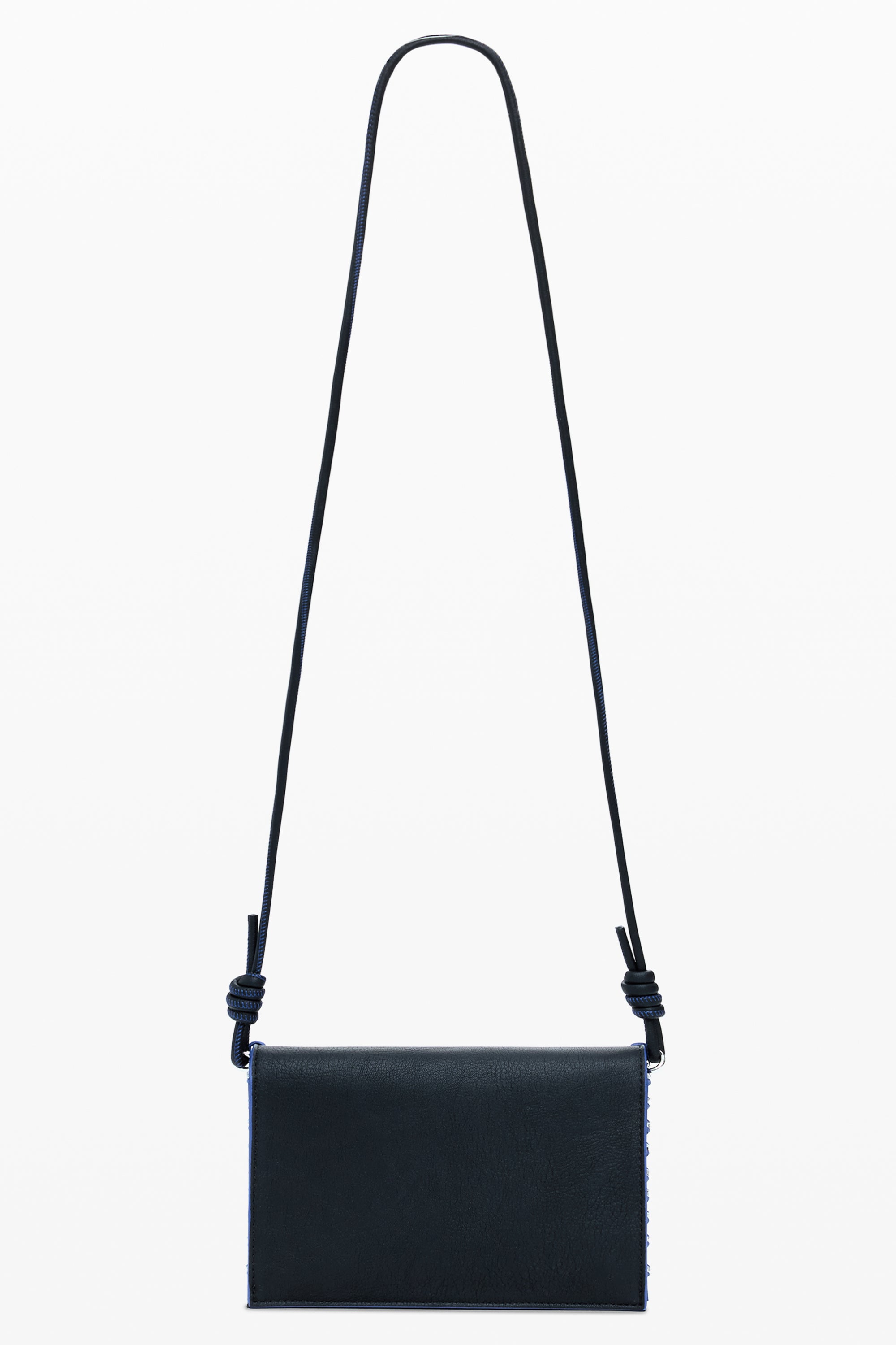 PORTEFEUILLE NOIR DESIGUAL POUR FEMME