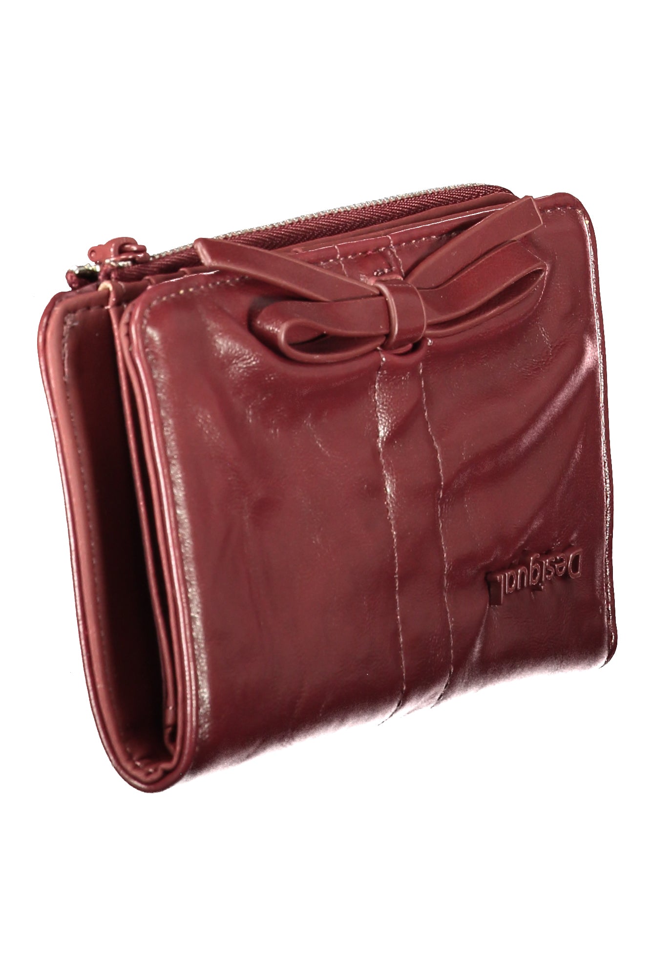 PORTEFEUILLE VIOLET DESIGUAL FEMME