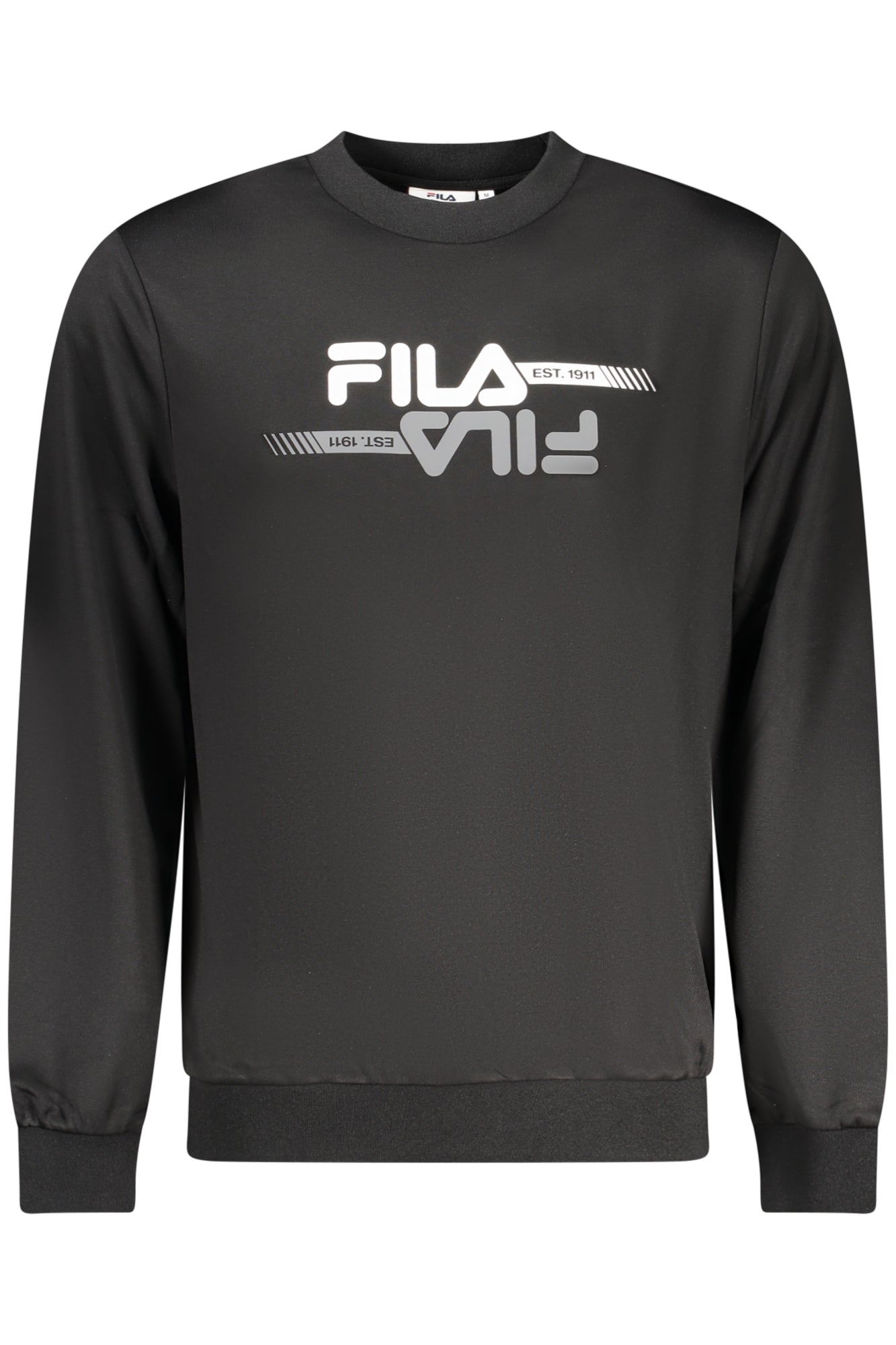 SWEAT-SHIRT ZIPPÉ NOIR FILA POUR HOMME