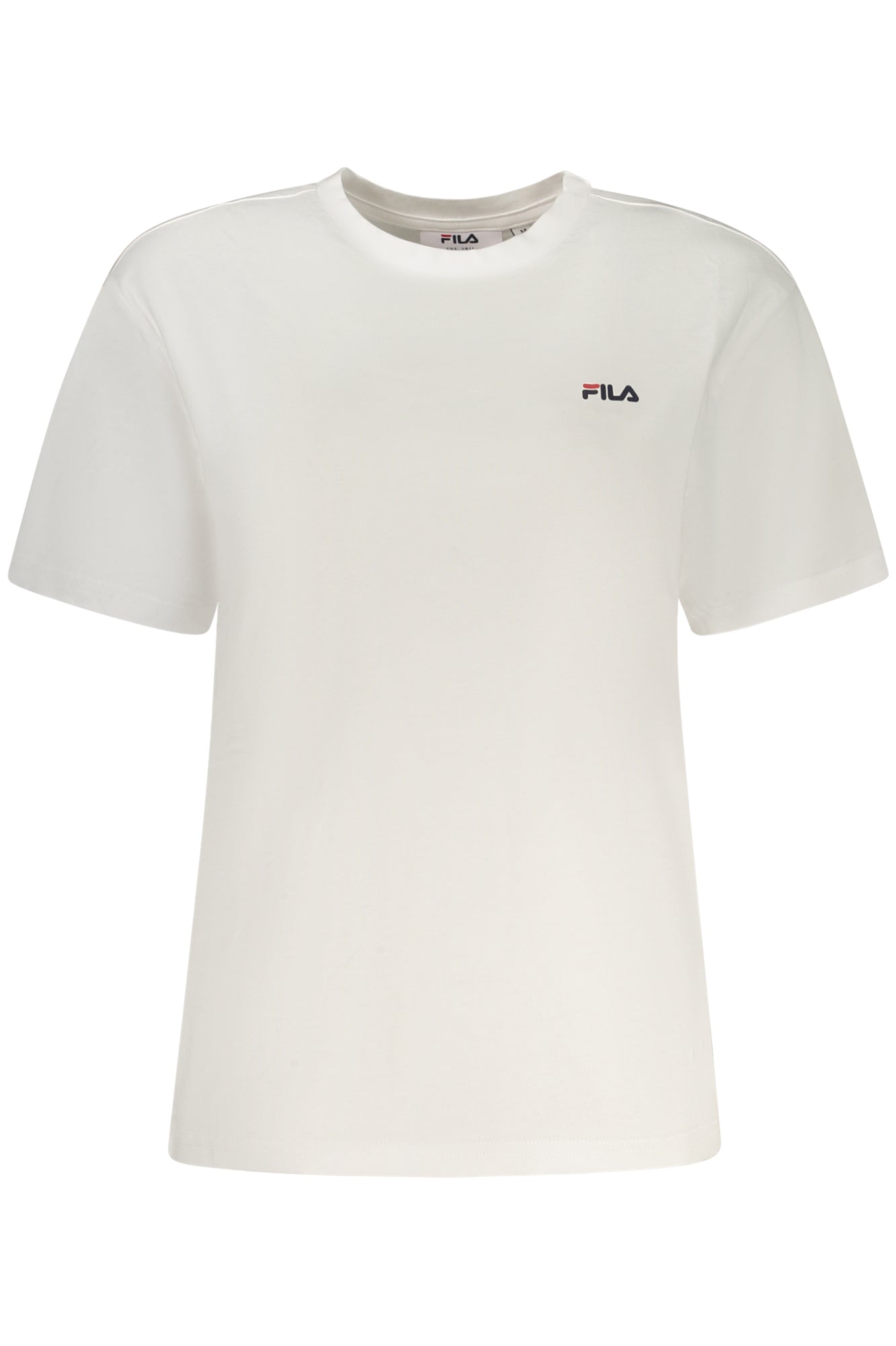 TEE-SHIRT FEMME MANCHES COURTES FILA BLANC