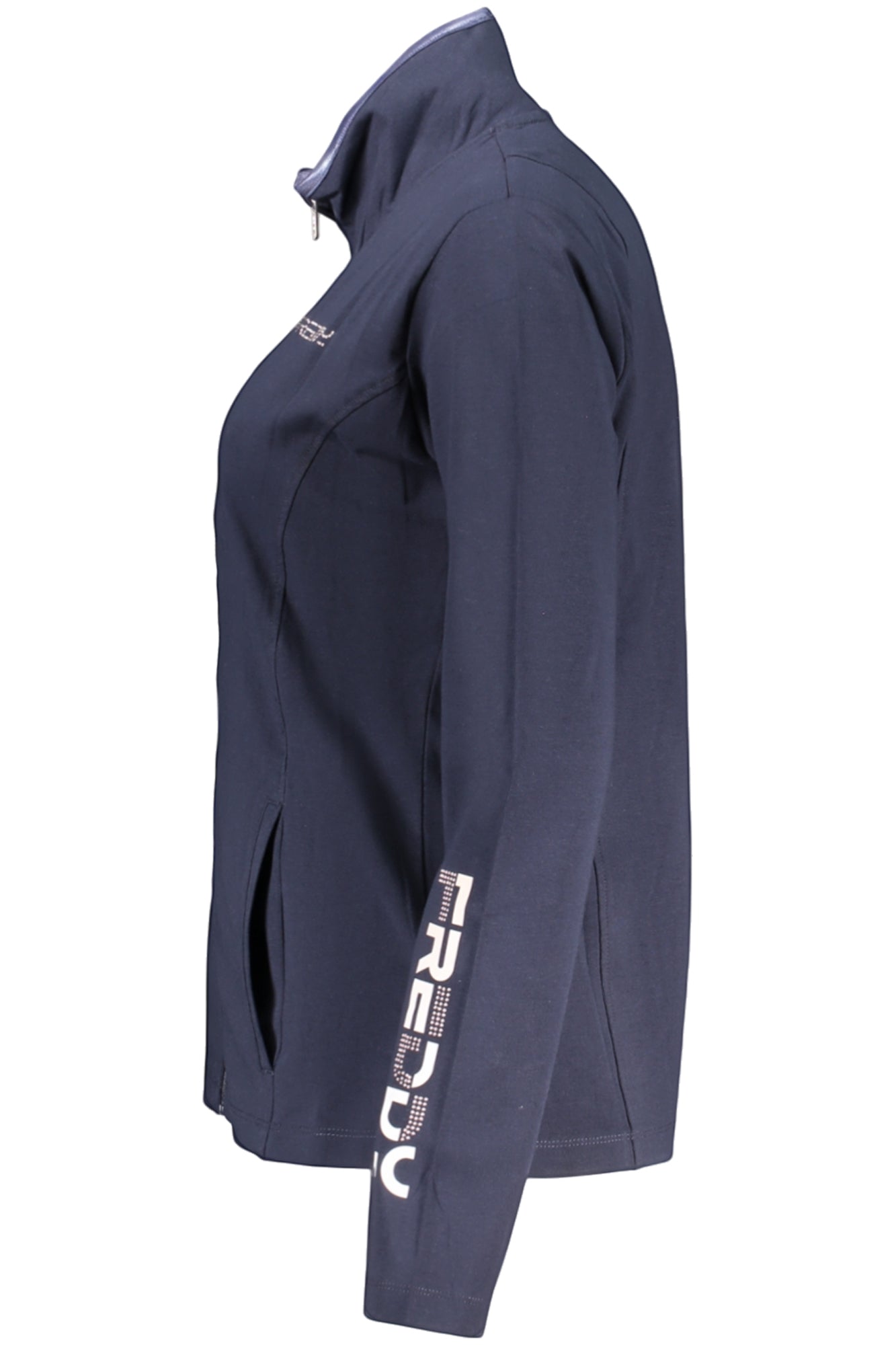 SWEAT-SHIRT ZIPPÉ BLEU FEMME FREDDY