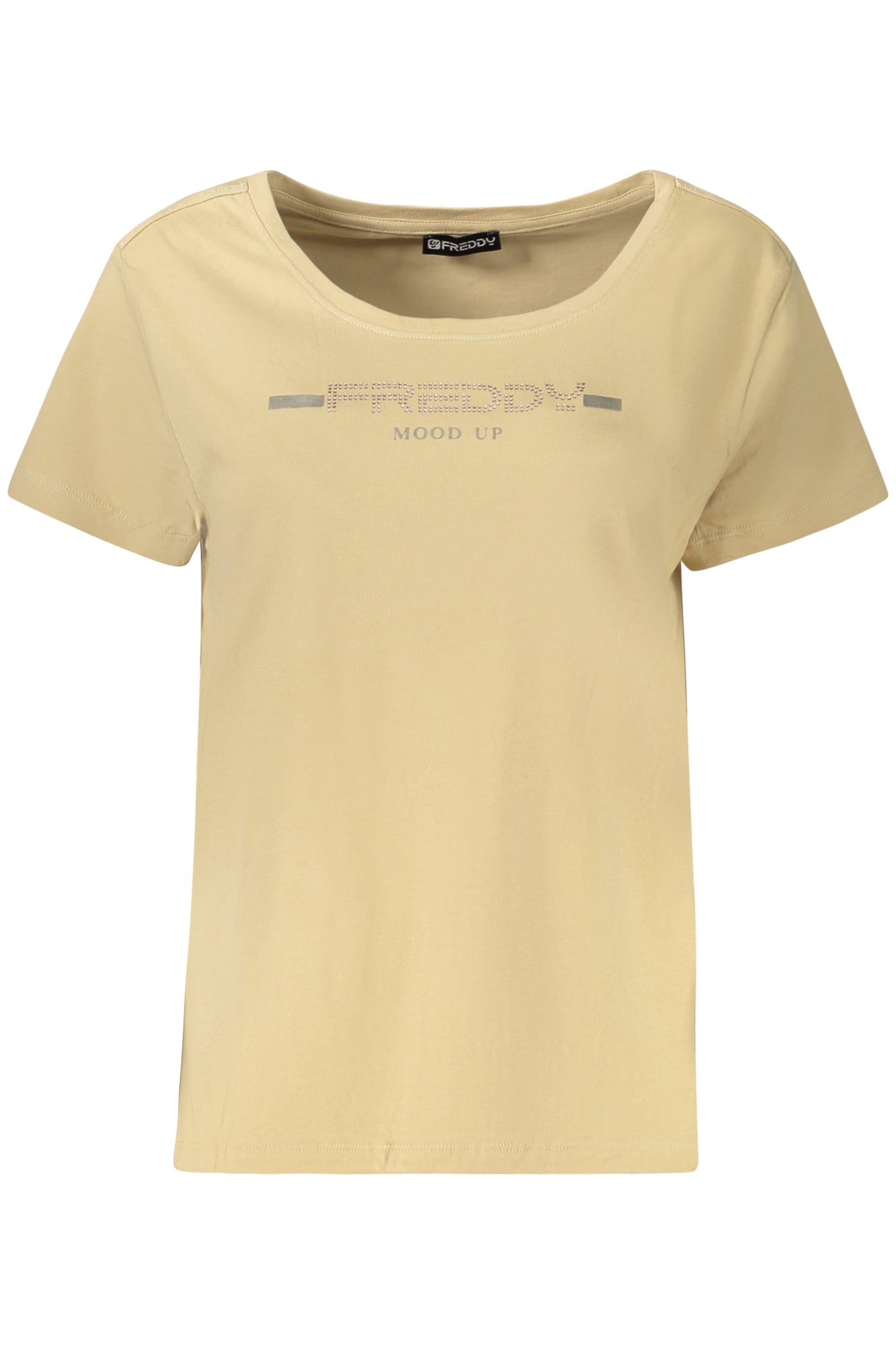 T-SHIRT FEMME MANCHES COURTES FREDDY BEIGE