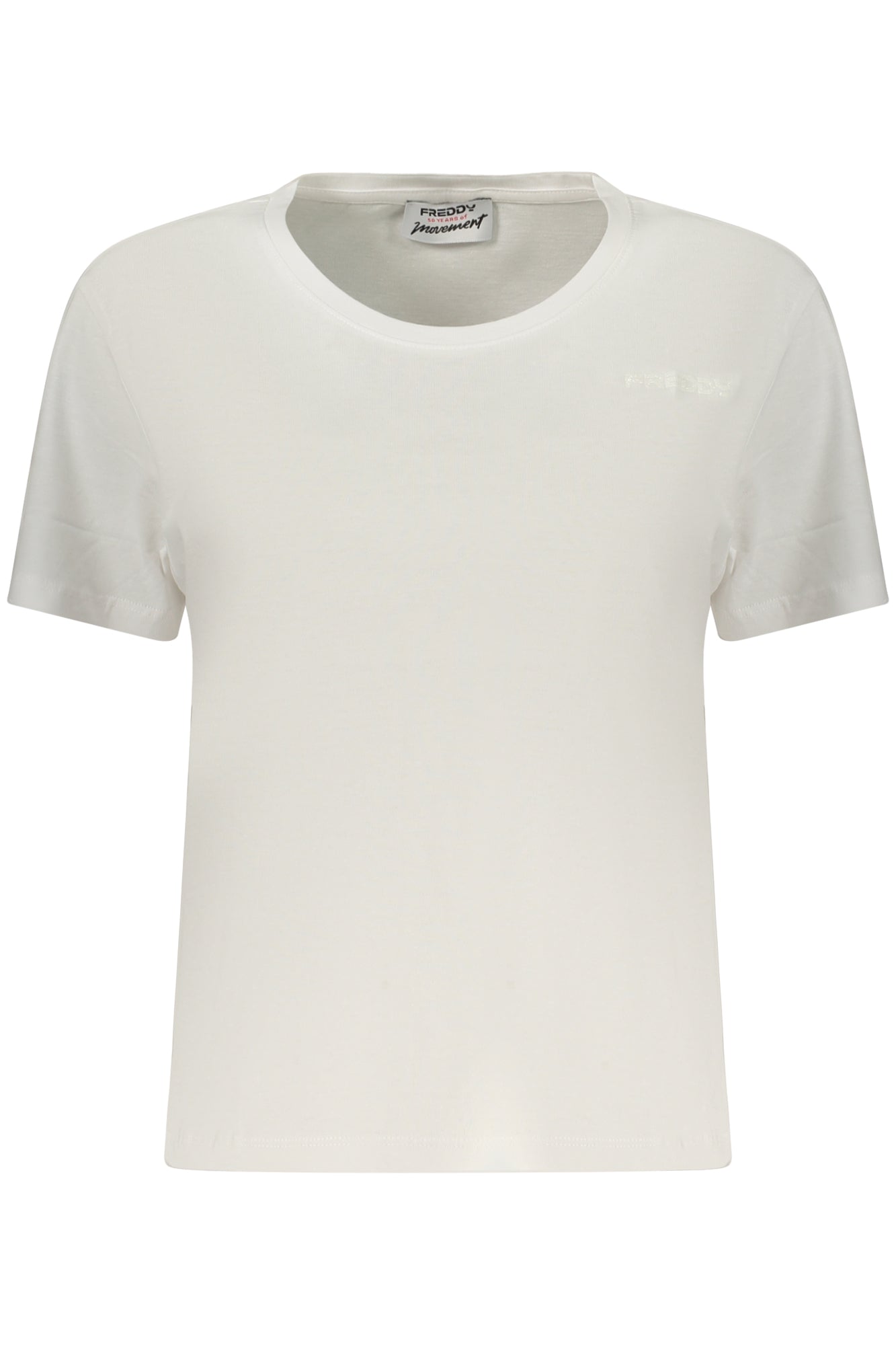 TEE-SHIRT FEMME MANCHES COURTES FREDDY BLANC