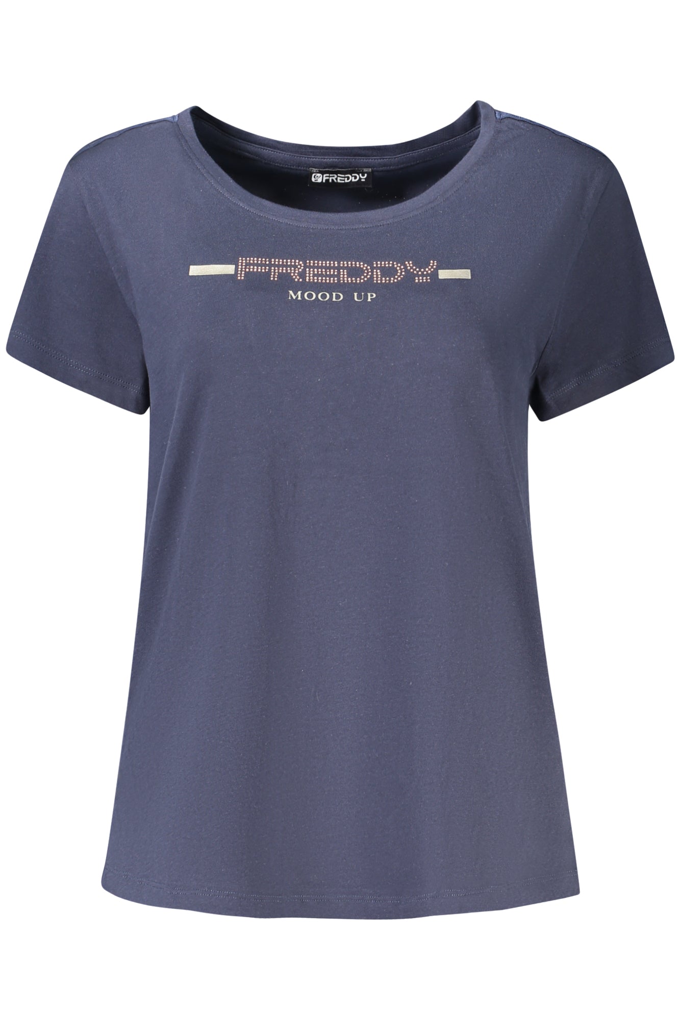T-SHIRT FEMME MANCHES COURTES FREDDY BLEU