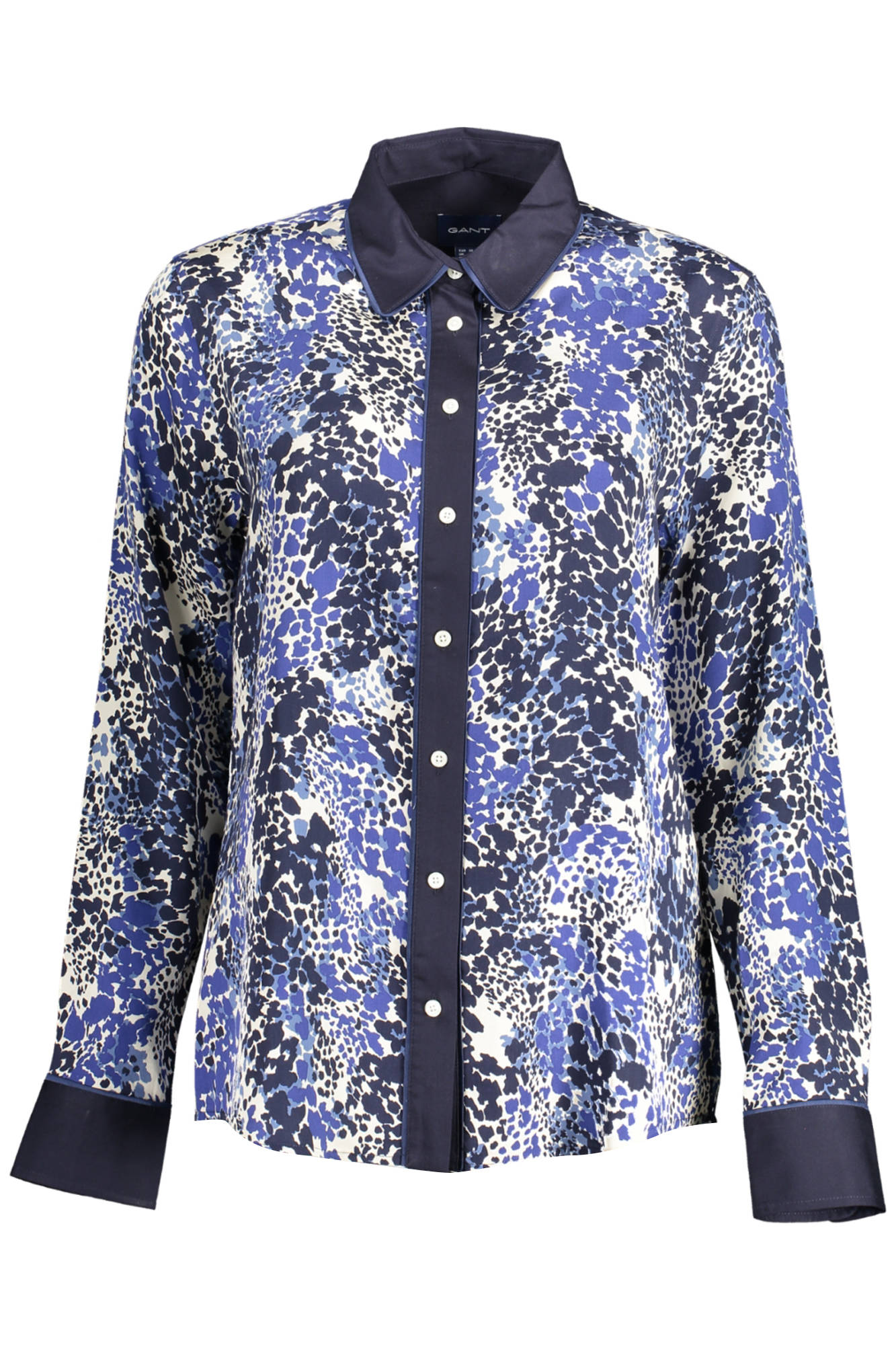 CHEMISE À MANCHES LONGUES GANT POUR FEMME BLEUE