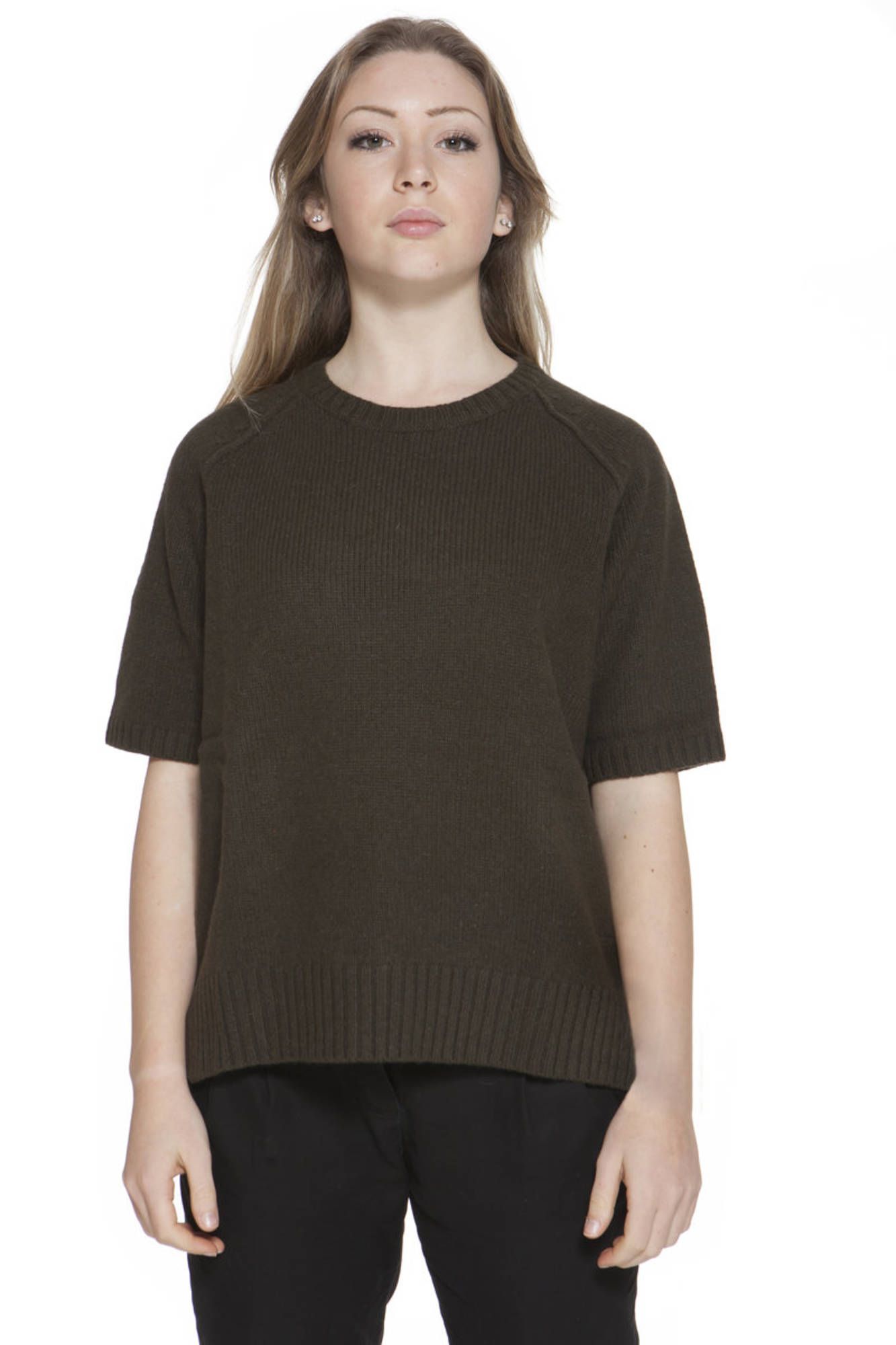 PULL VERT FEMME GANT