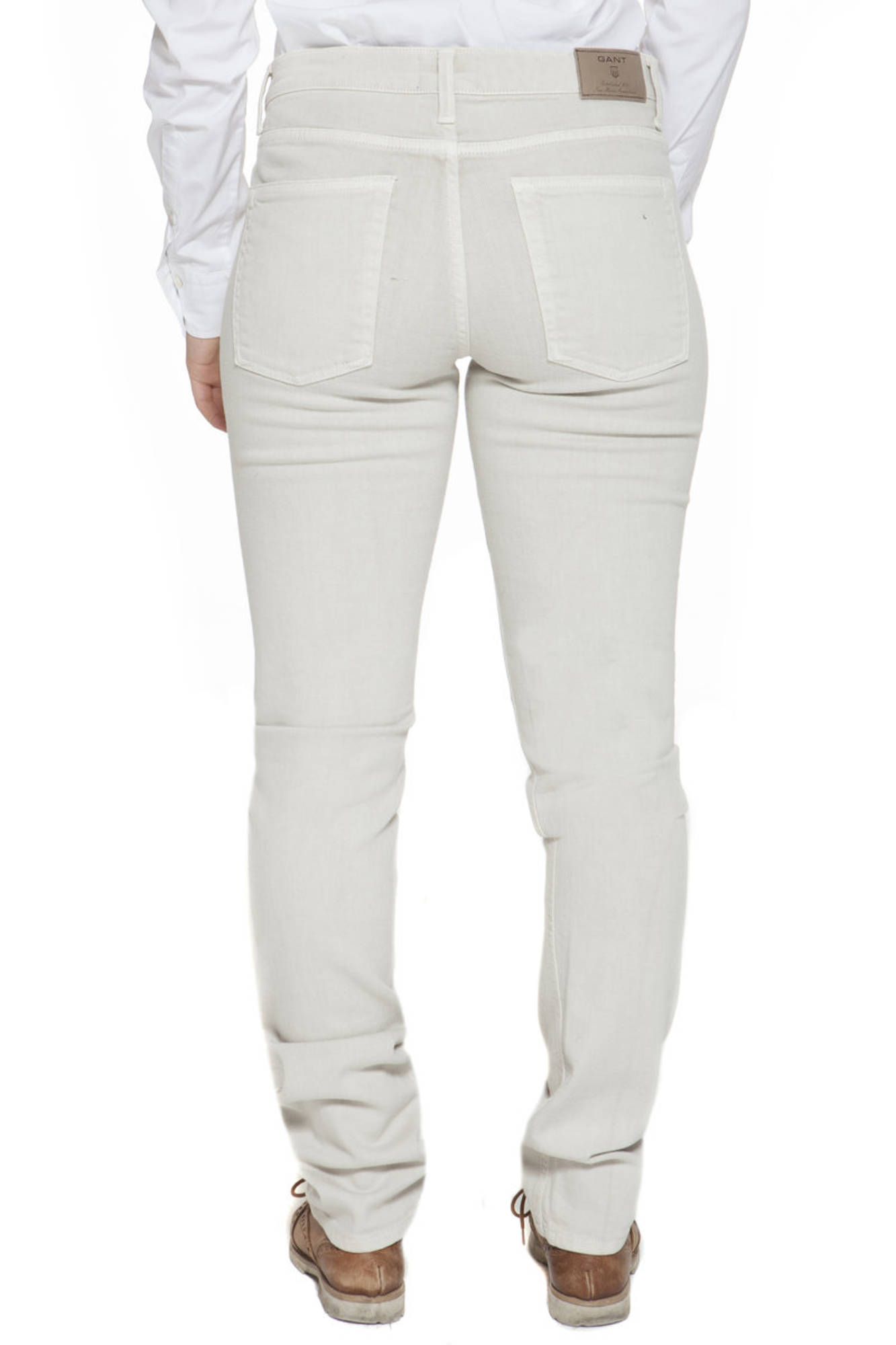 PANTALON BEIGE FEMME GANT