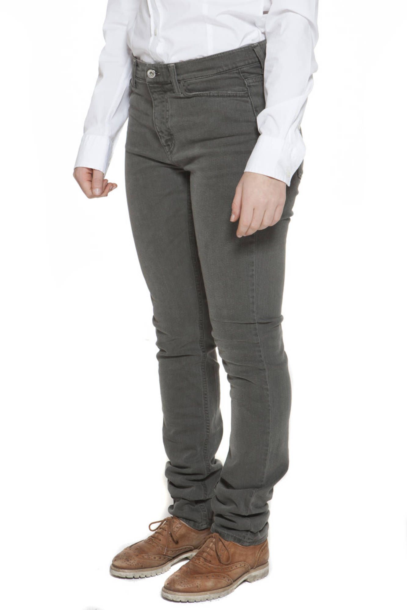 PANTALON FEMME VERT GANT