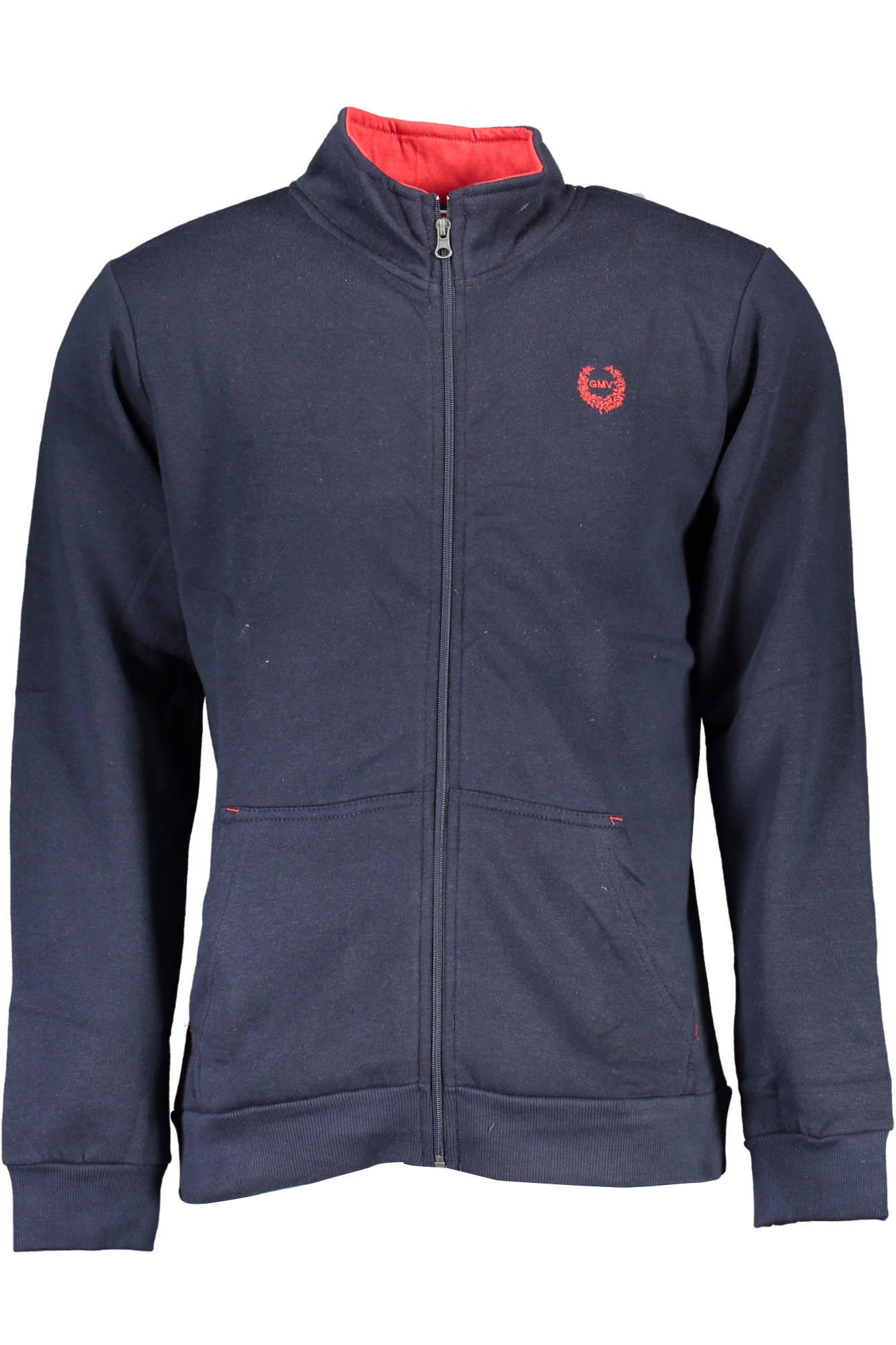 SWEAT-SHIRT HOMME BLEU ZIPPÉ GIAN MARCO VENTURI