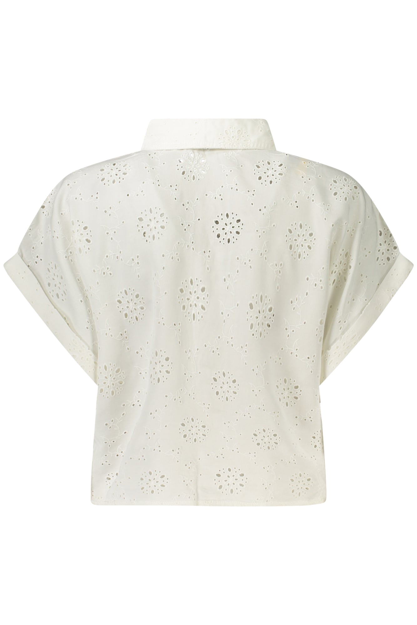 GUESS JEANS CHEMISE FEMME MANCHES COURTES BLANCHE