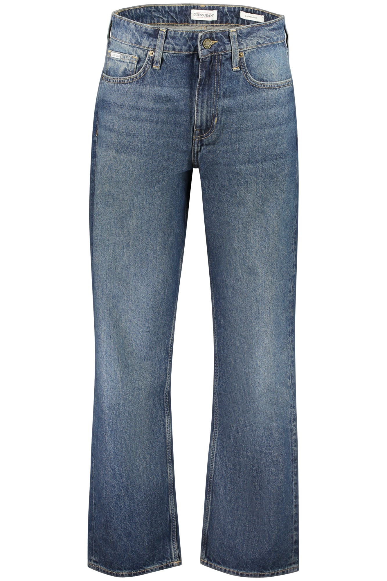JEANS EN DENIM BLEU GUESS POUR HOMME