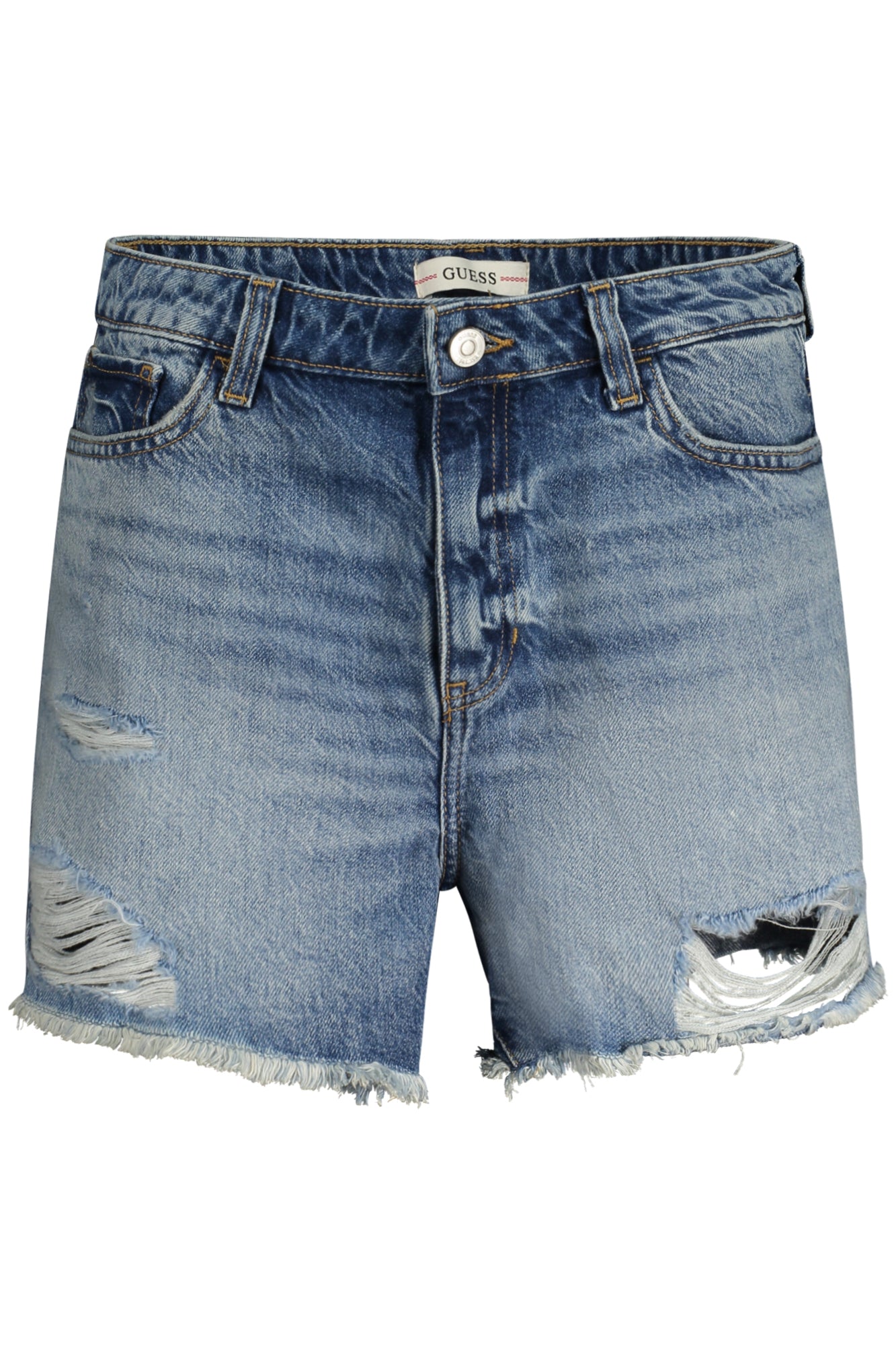 GUESS JEANS SHORT FEMME BLEU