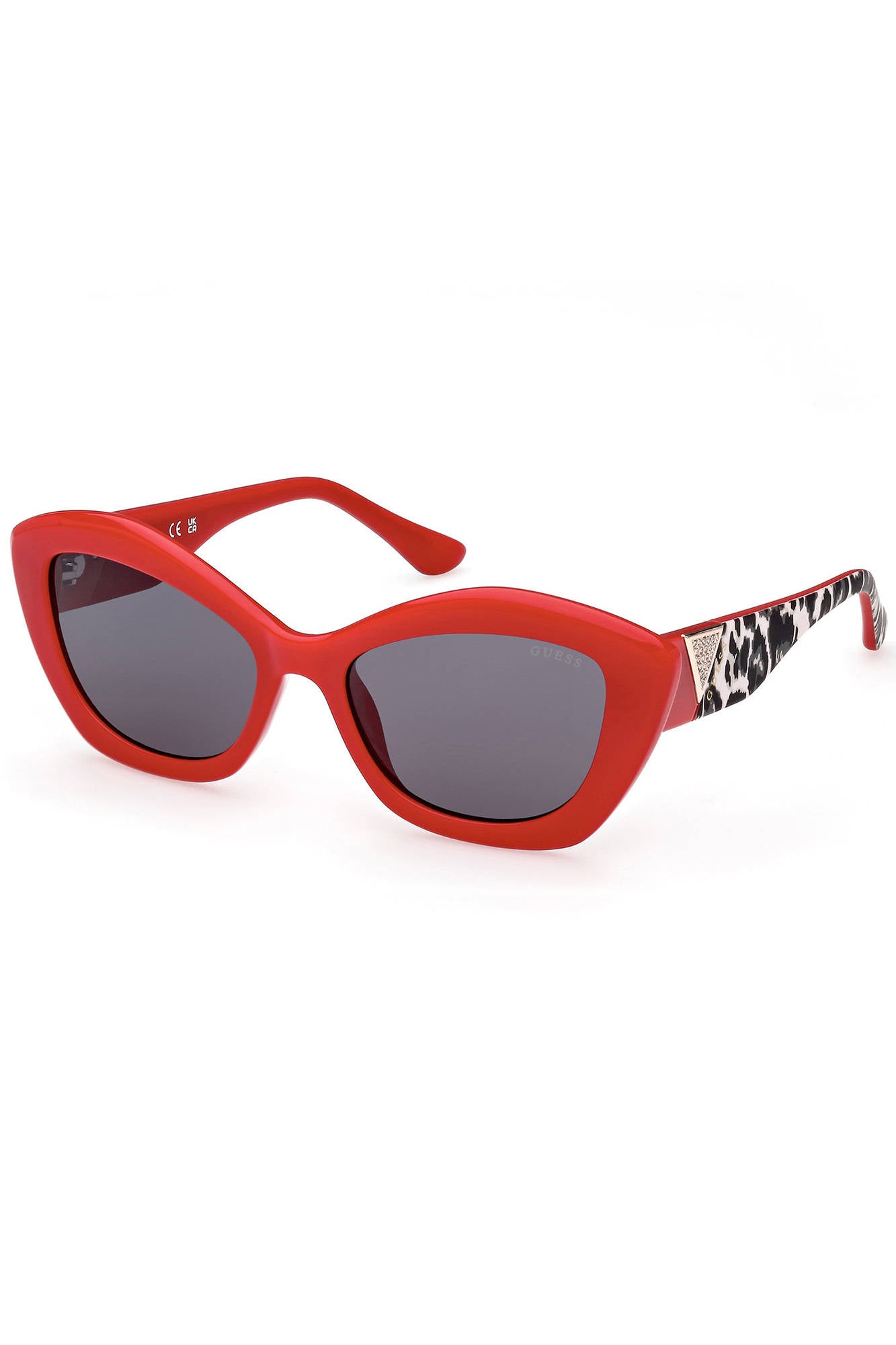 GUESS JEANS FEMME LUNETTES DE SOLEIL ROUGES
