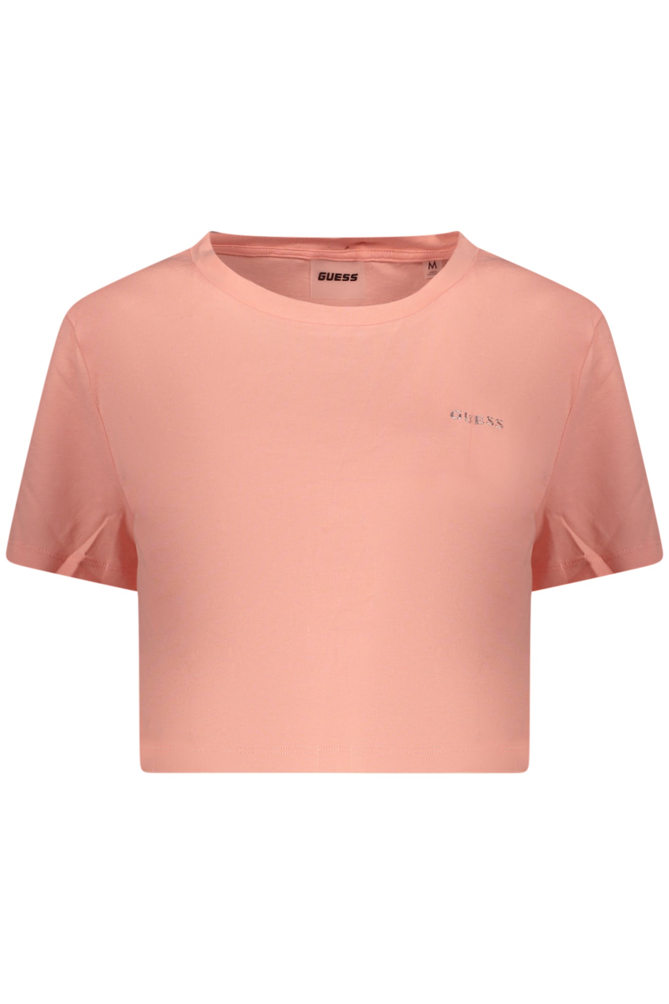 TEE-SHIRT FEMME MANCHES COURTES GUESS JEANS ROSE