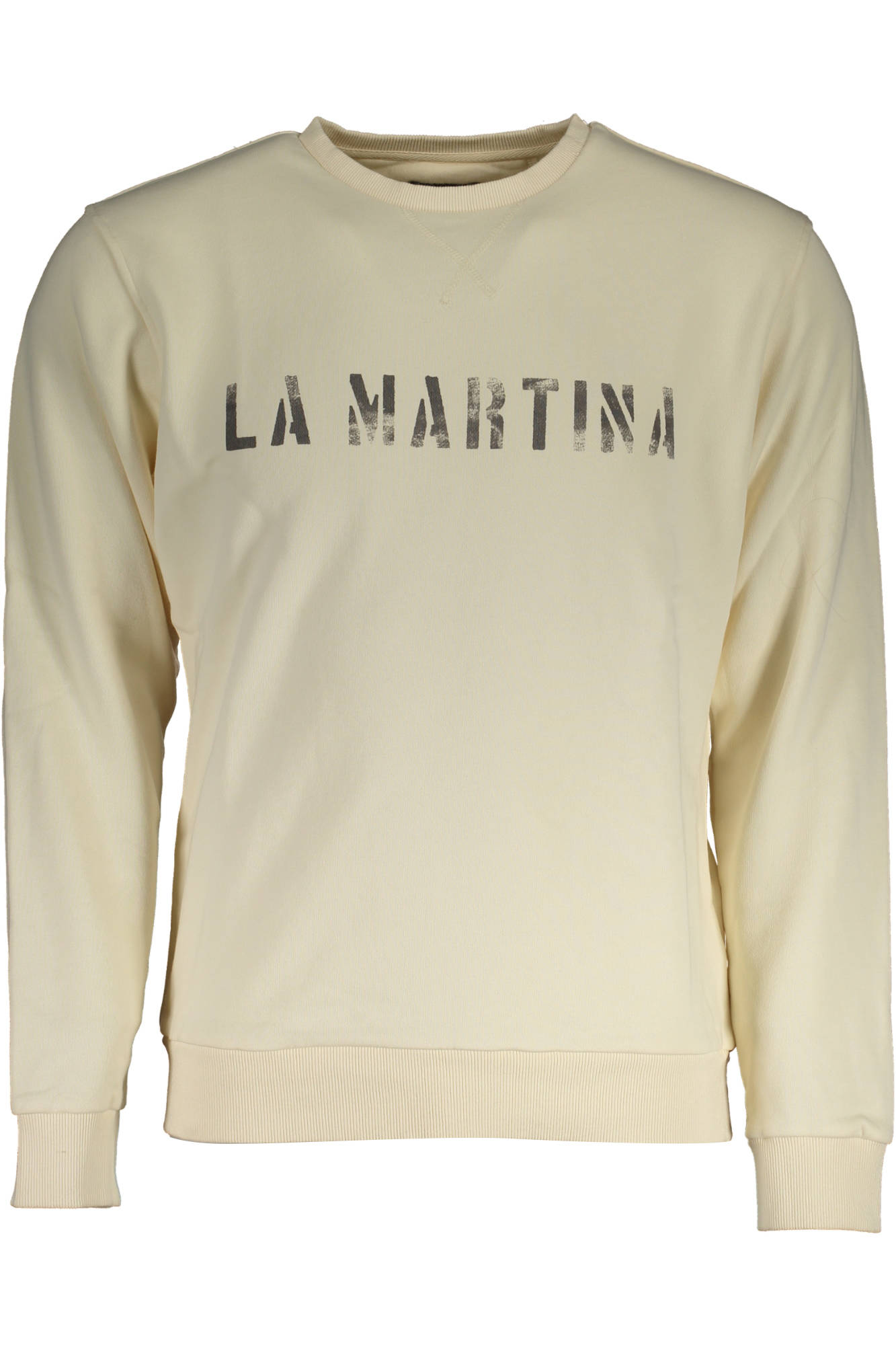 SWEAT-SHIRT LA MARTINA BLANC SANS FERMETURE ÉCLAIR POUR HOMME