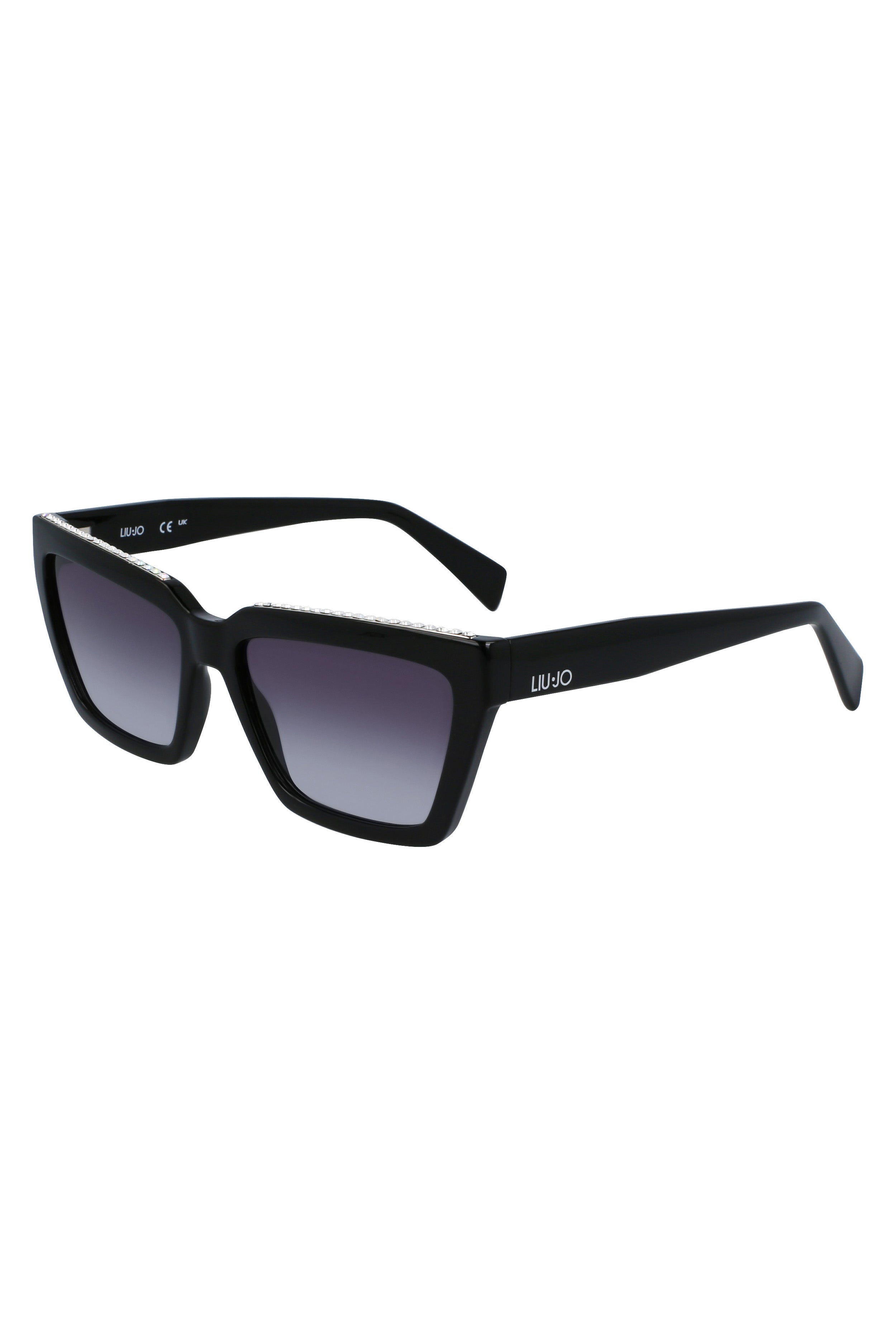 LUNETTES DE SOLEIL NOIRES LIU JO POUR FEMME