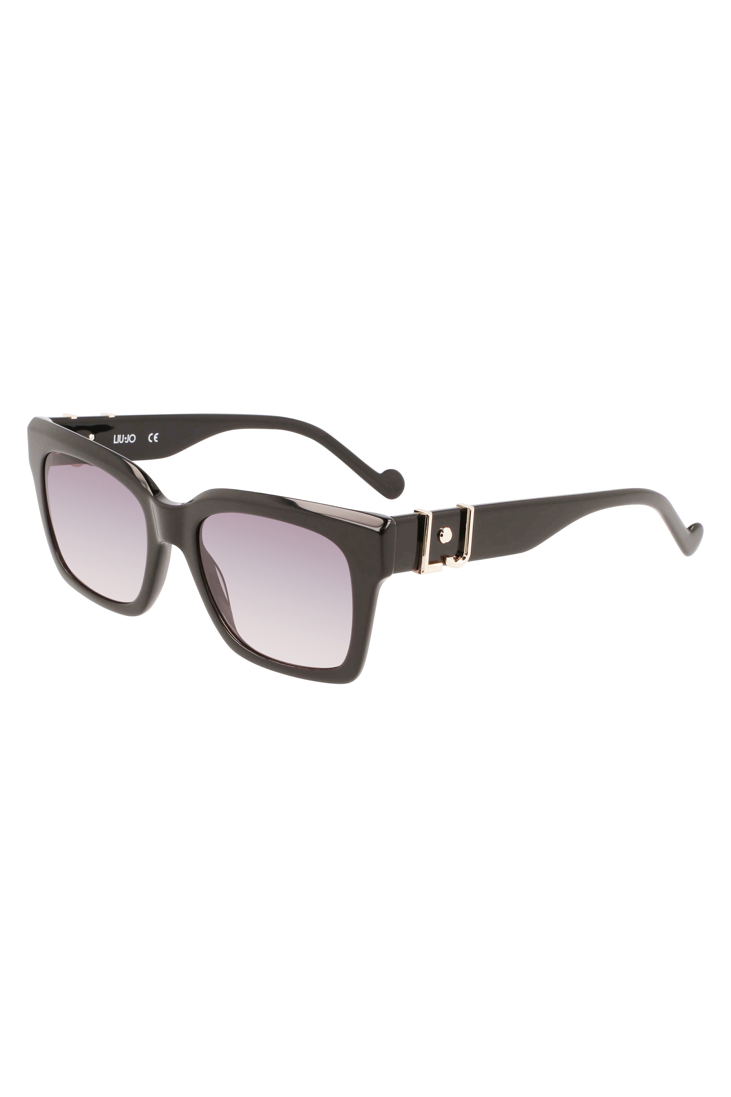 LUNETTES DE SOLEIL NOIRES LIU JO POUR FEMME
