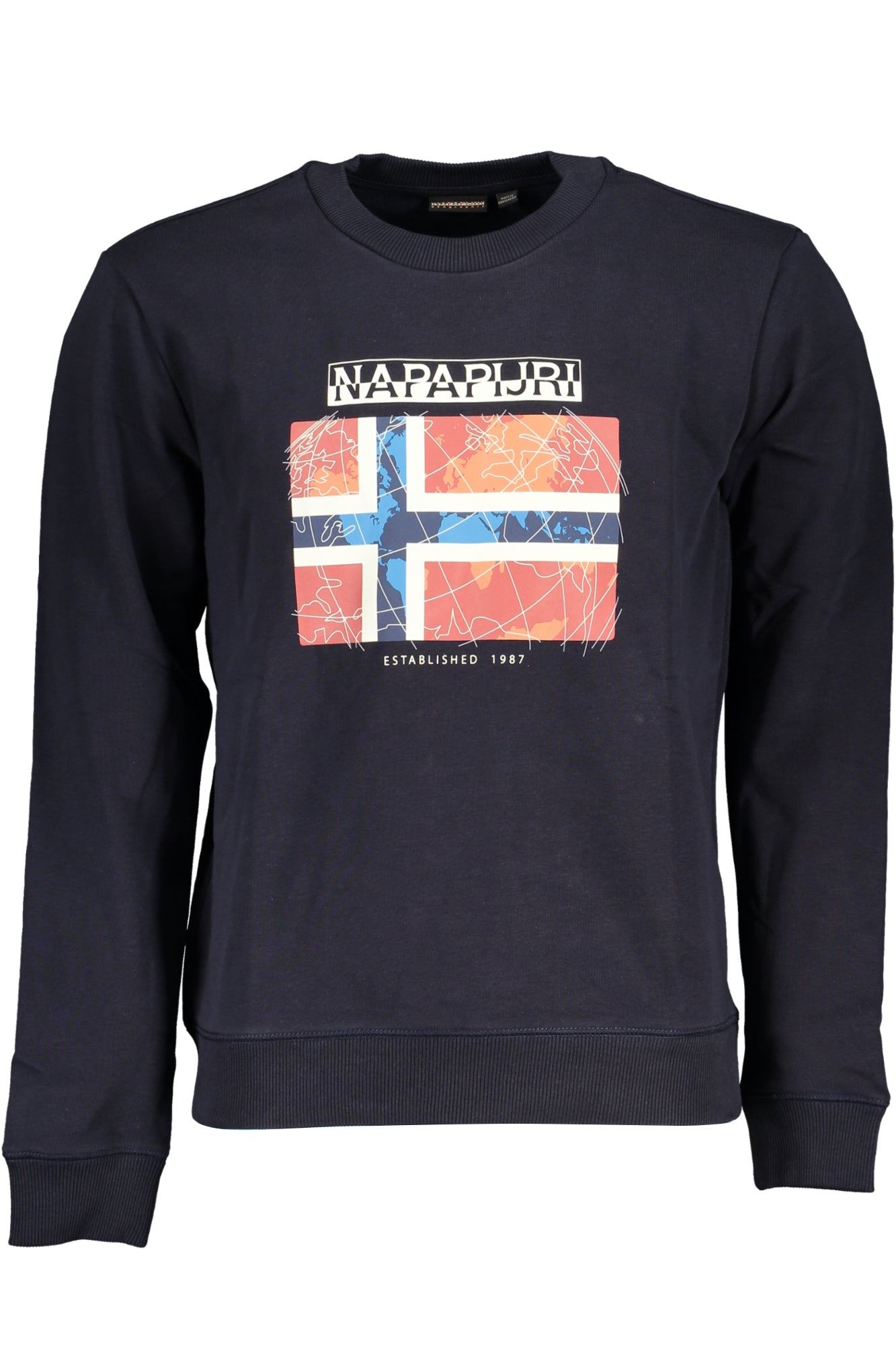 SWEATSHIRT HOMME BLEU SANS FERMETURE ÉCLAIR NAPAPIJRI