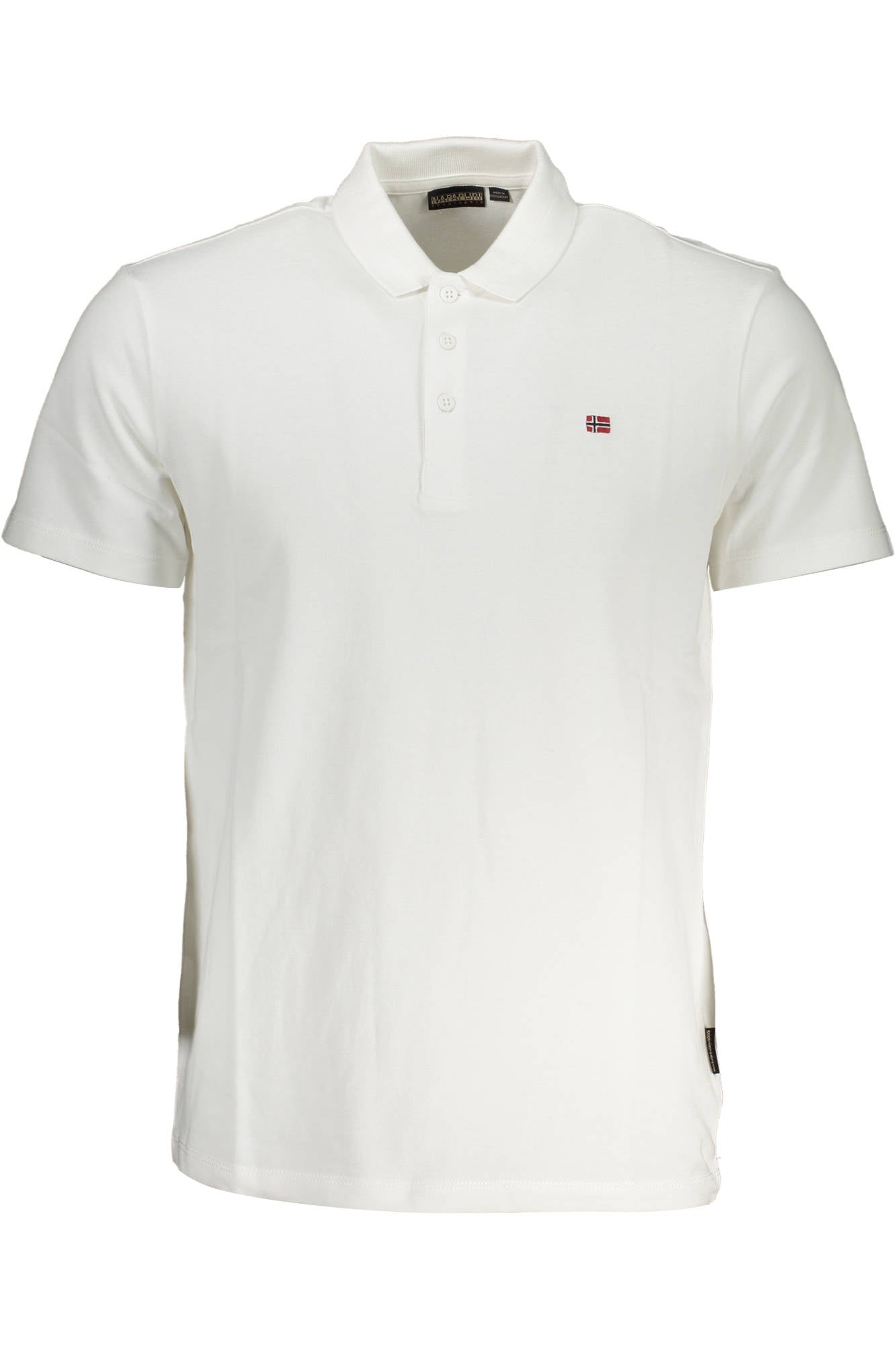 NAPAPIJRI POLO MANCHES COURTES HOMME BLANC