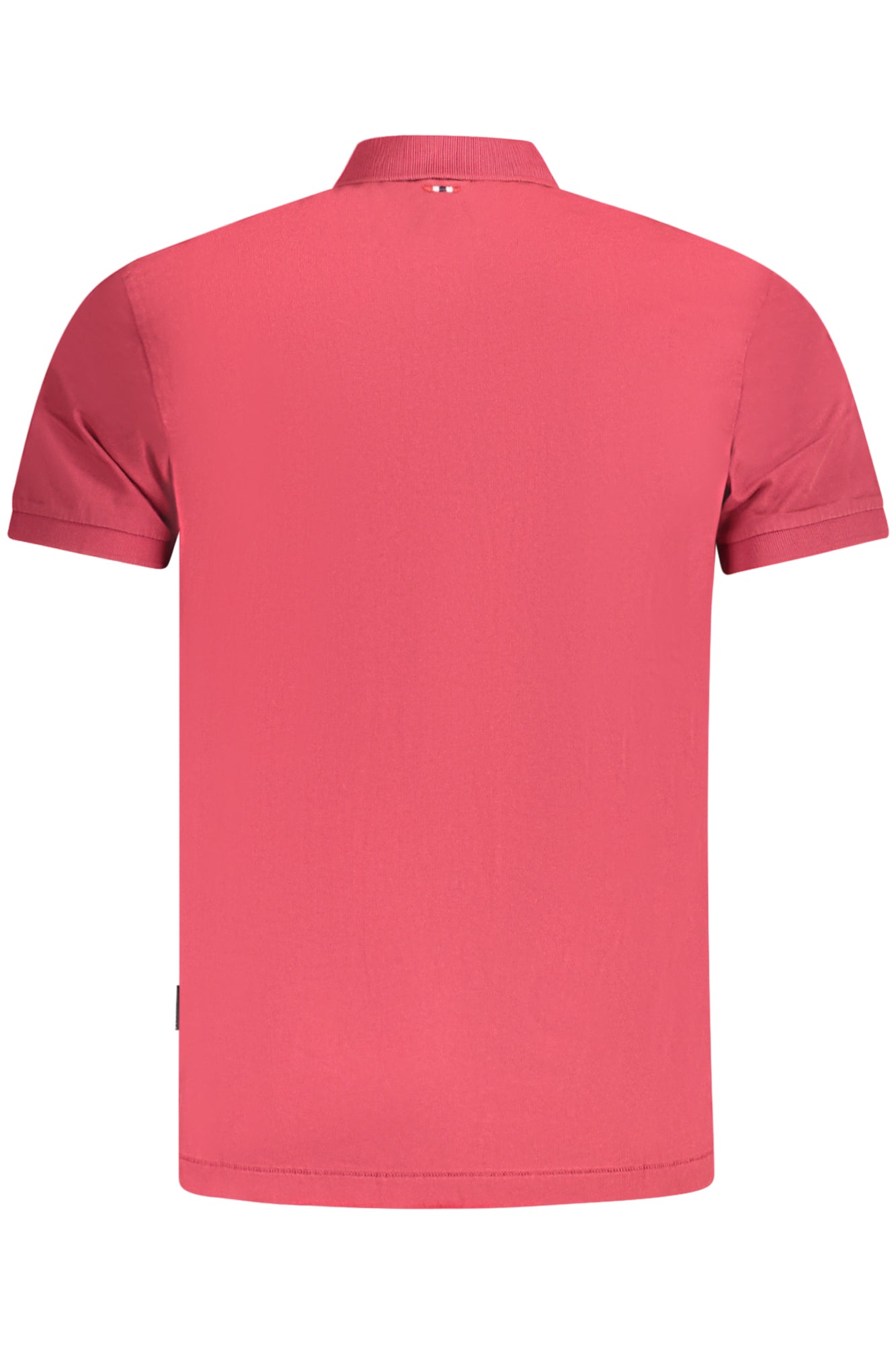 NAPAPIJRI POLO HOMME MANCHES COURTES ROUGE