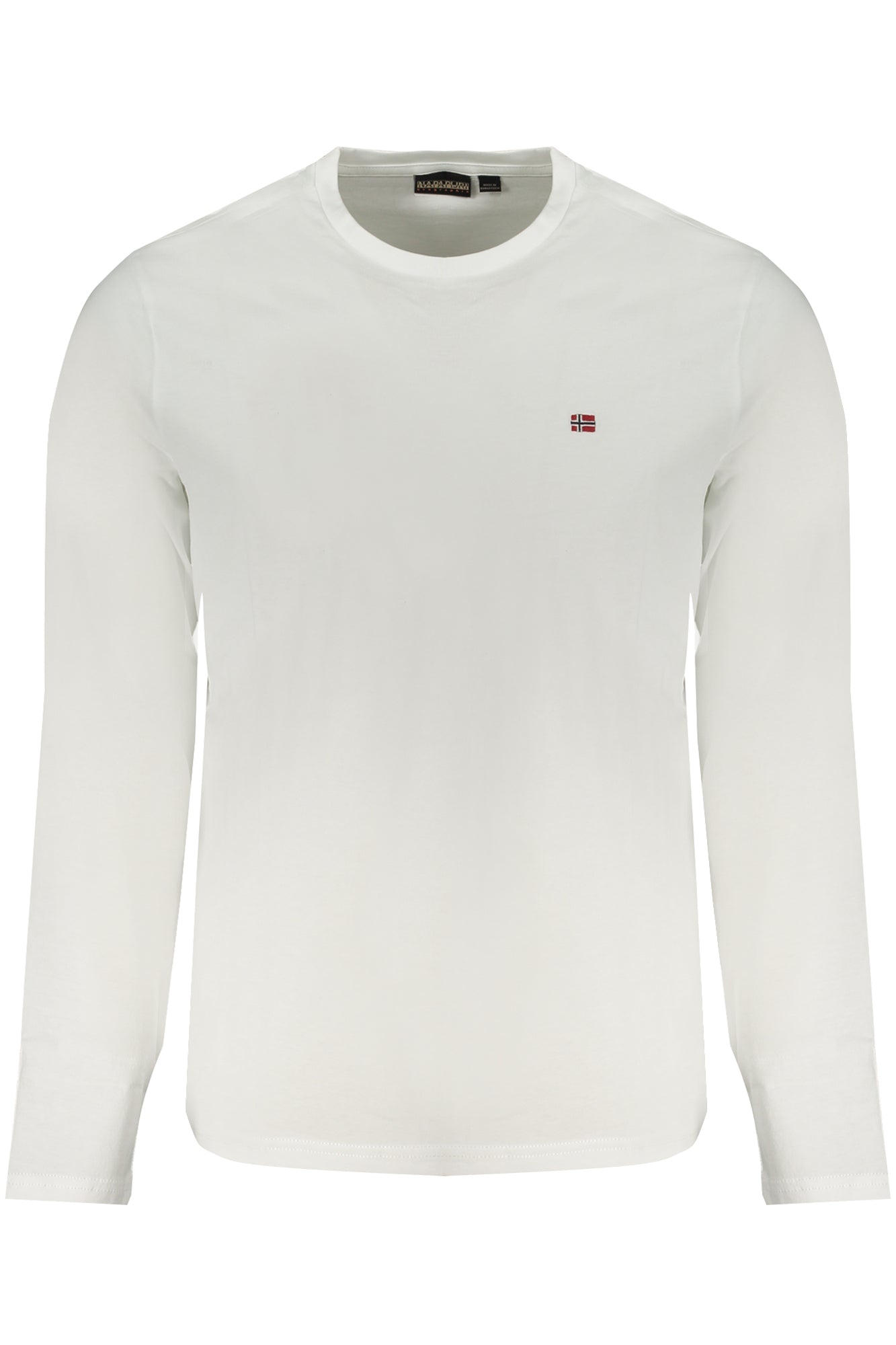 NAPAPIJRI T-SHIRT HOMME MANCHES LONGUES BLANC
