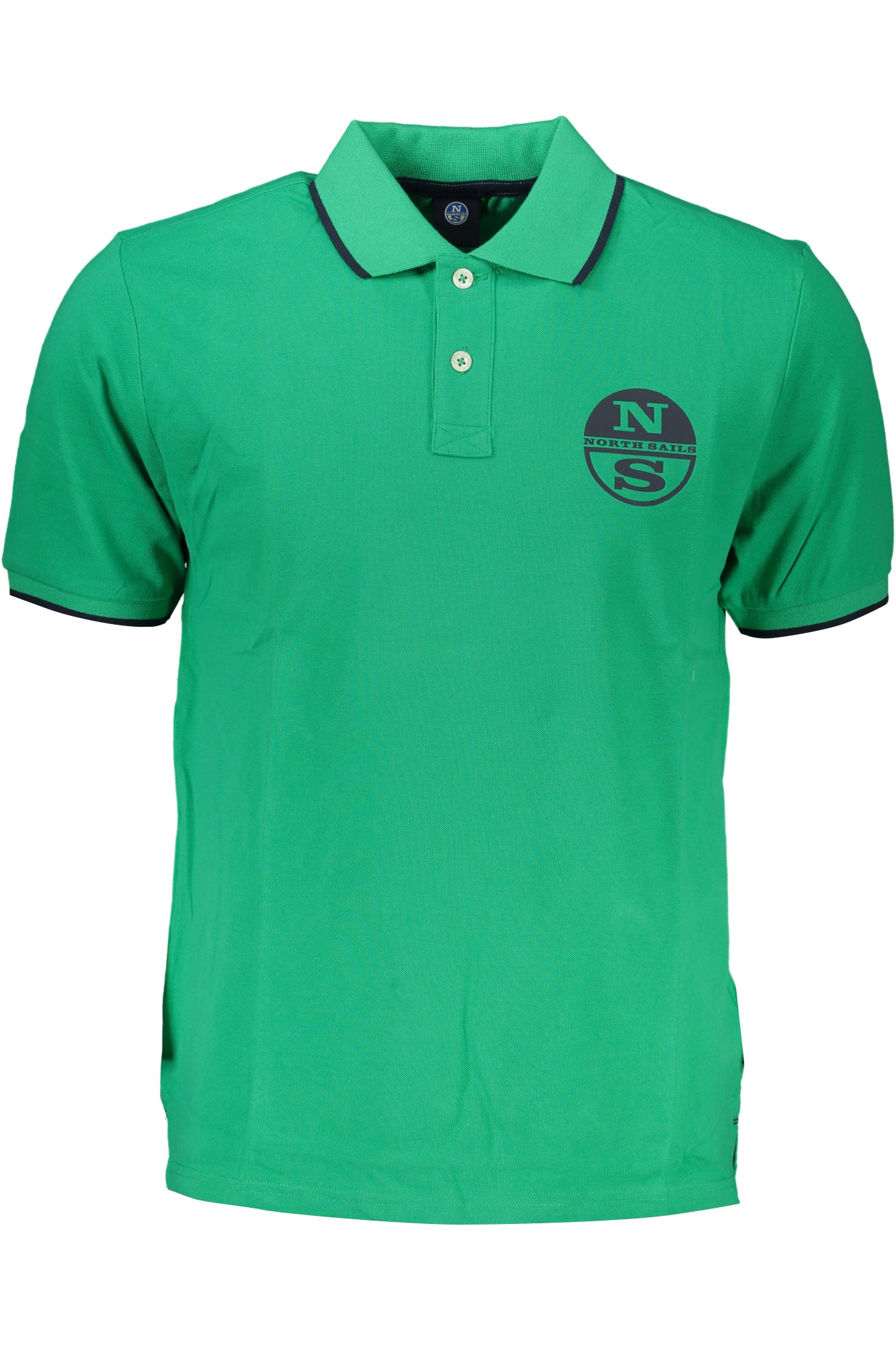 POLO HOMME MANCHES COURTES VERT NORTH SAILS