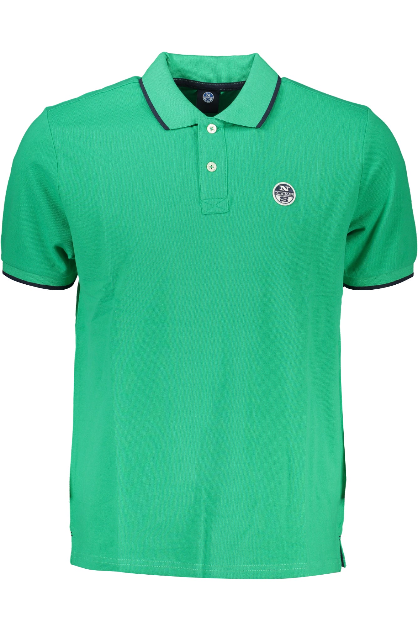 POLO HOMME MANCHES COURTES VERT NORTH SAILS
