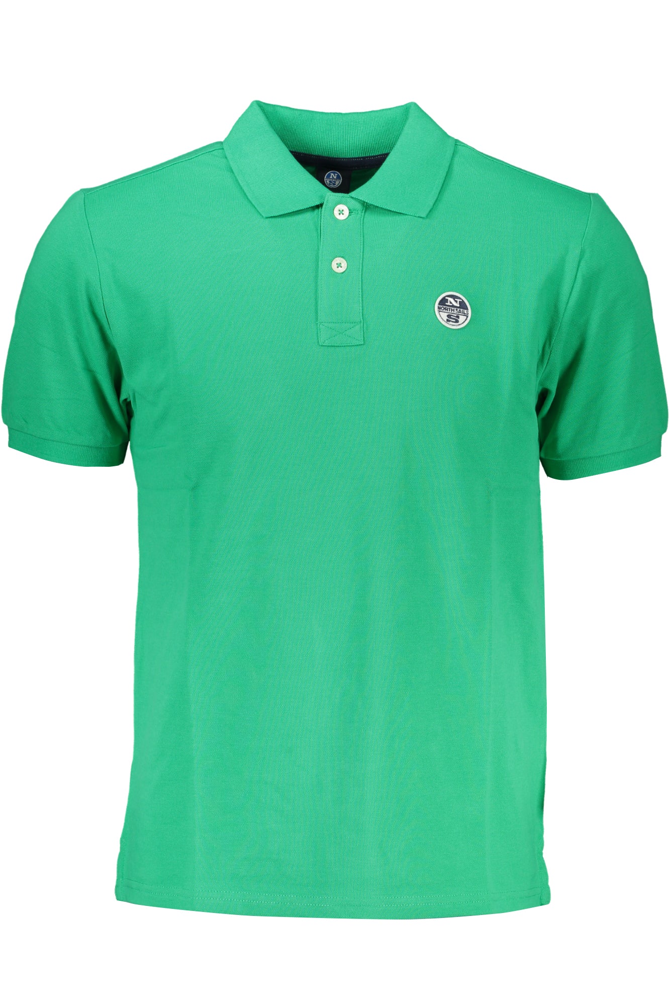POLO HOMME MANCHES COURTES VERT NORTH SAILS