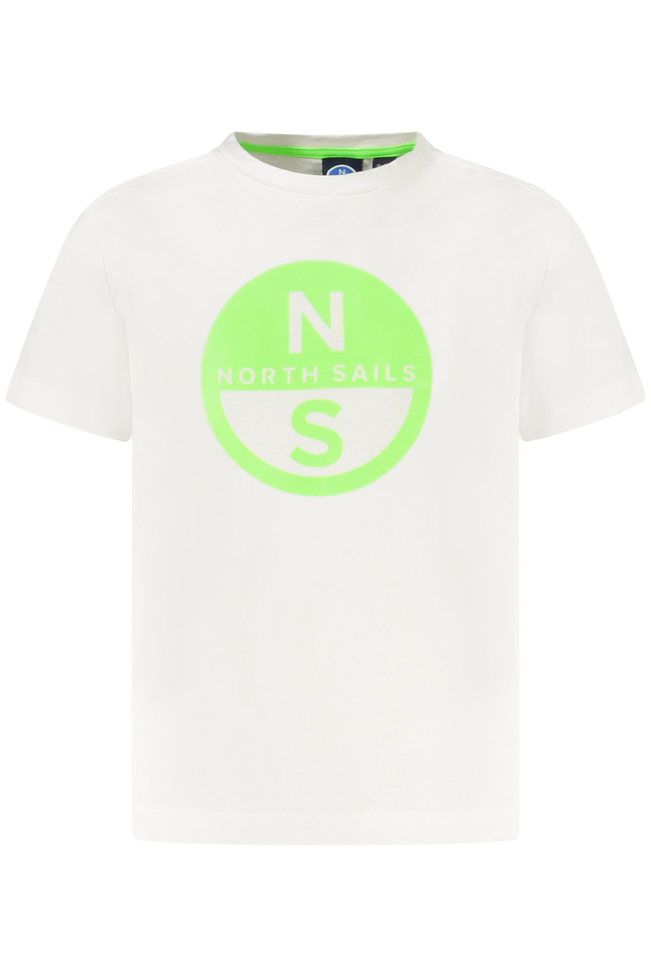 TEE-SHIRT ENFANT MANCHES COURTES NORTH SAILS BLANC