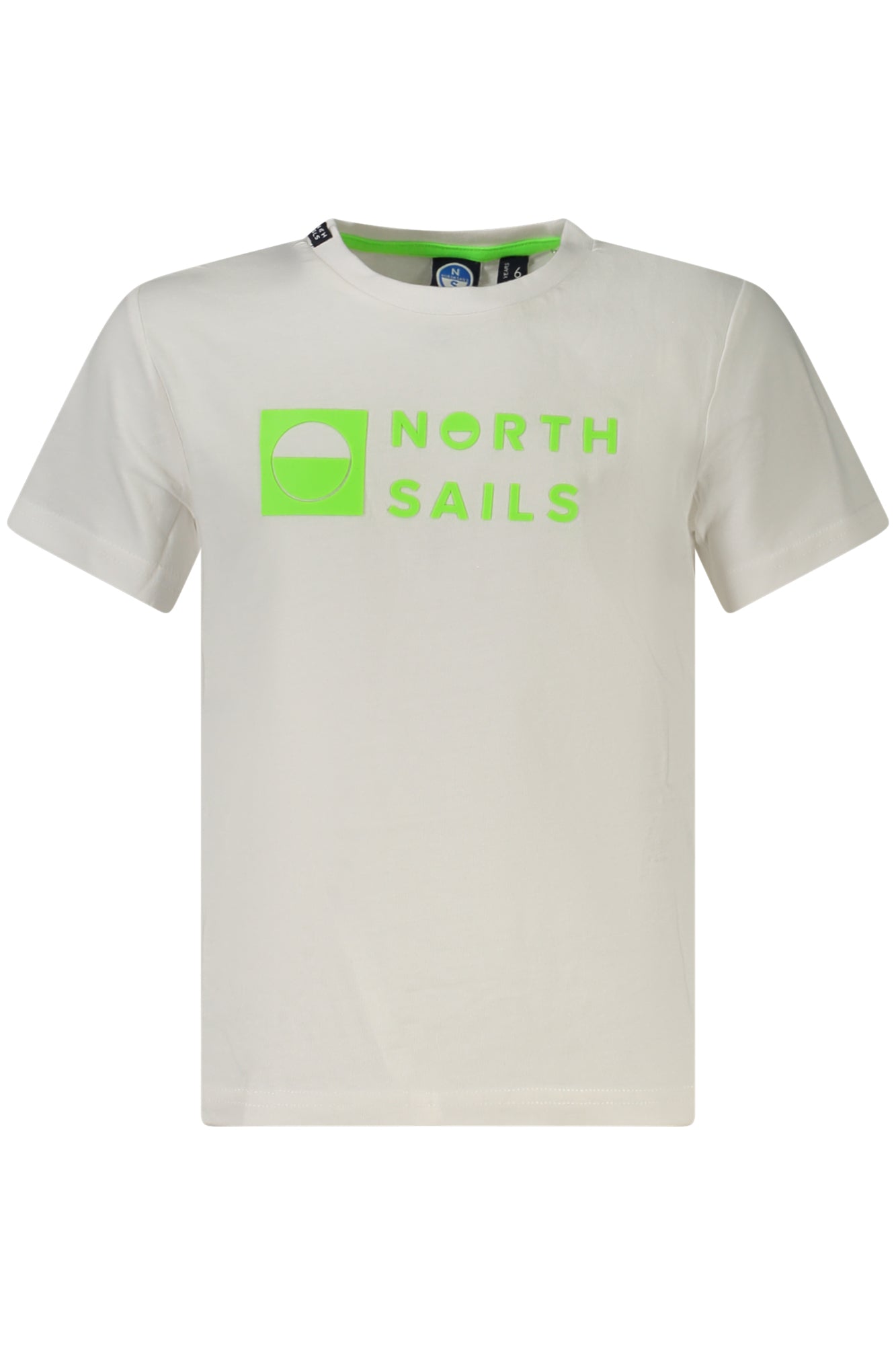 TEE-SHIRT ENFANT MANCHES COURTES NORTH SAILS BLANC
