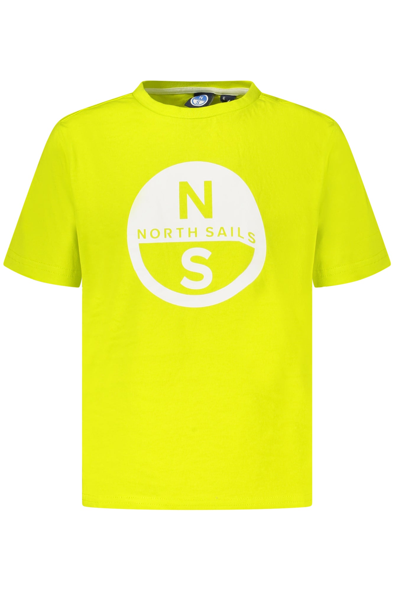 T-SHIRT ENFANT MANCHES COURTES NORTH SAILS JAUNE