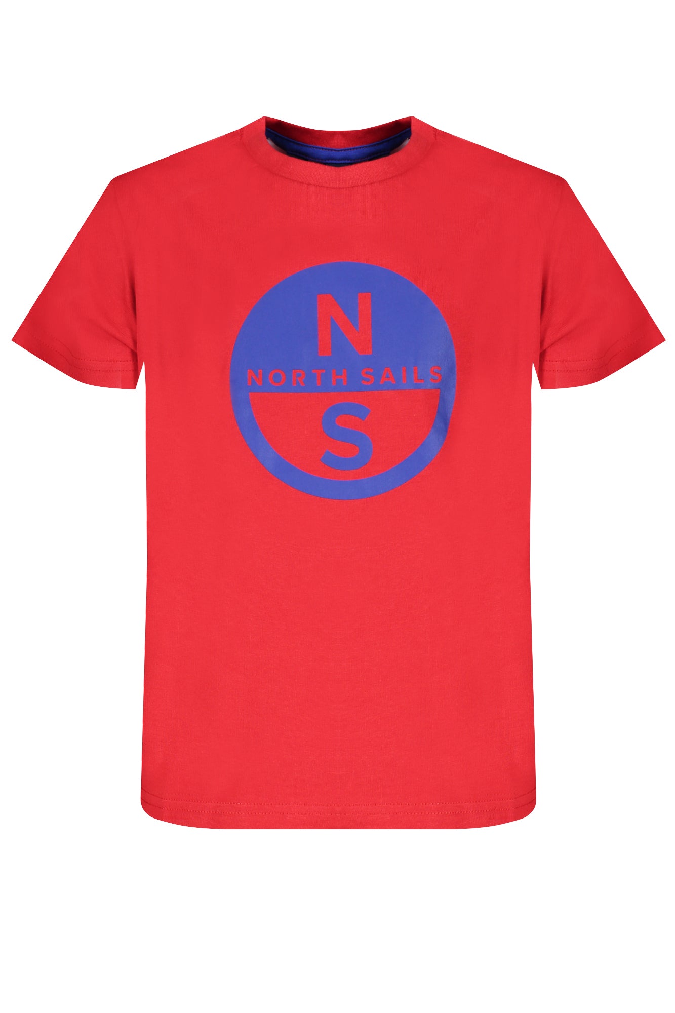 T-SHIRT ENFANT MANCHES COURTES NORTH SAILS ROUGE