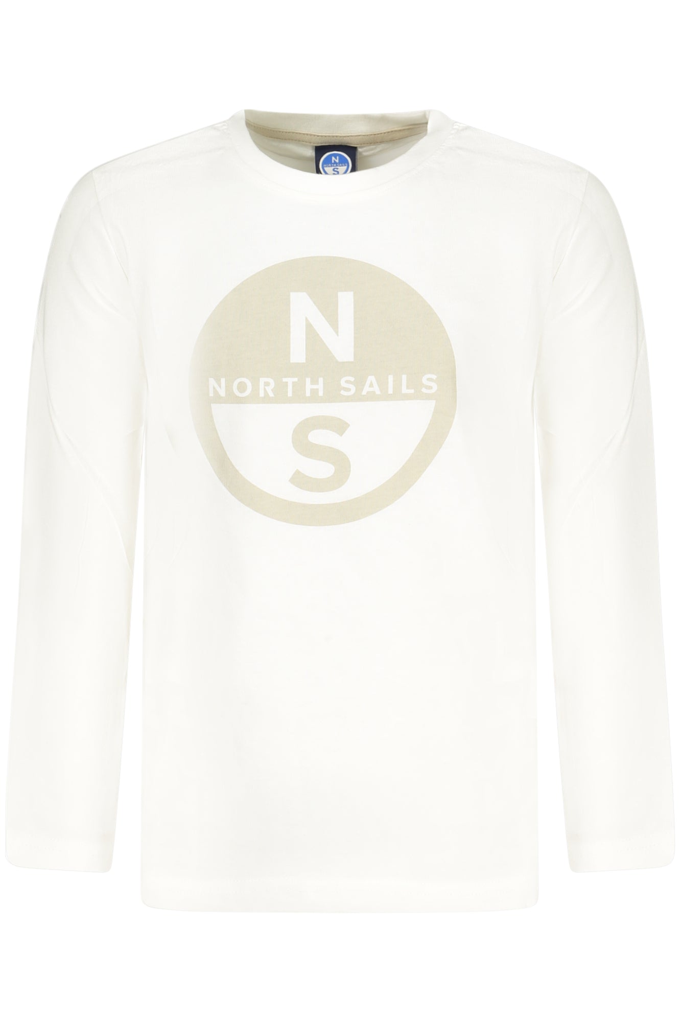NORTH SAILS T-SHIRT ENFANT MANCHES LONGUES, BLANC