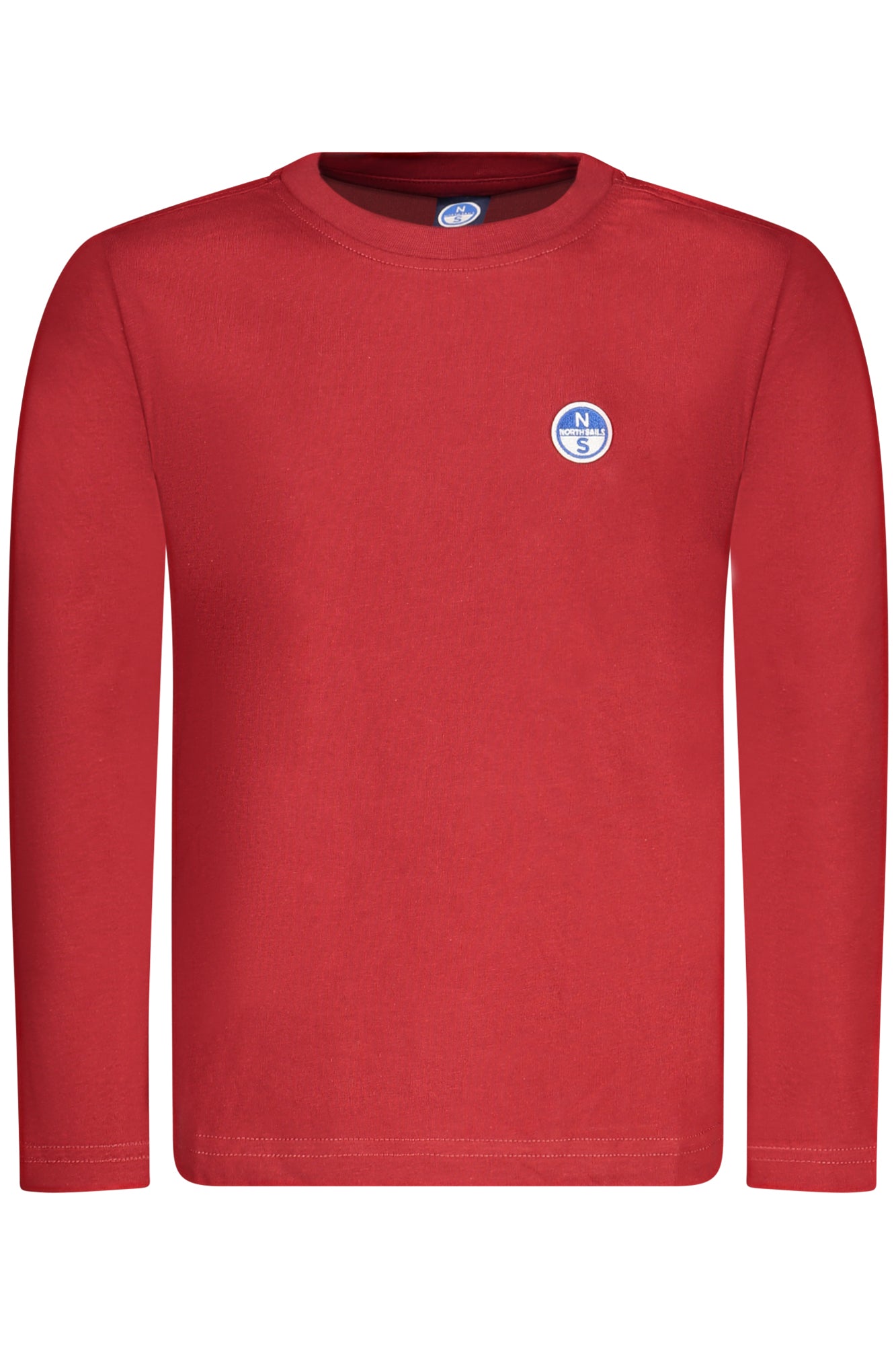 NORTH SAILS T-SHIRT ENFANT À MANCHES LONGUES, ROUGE